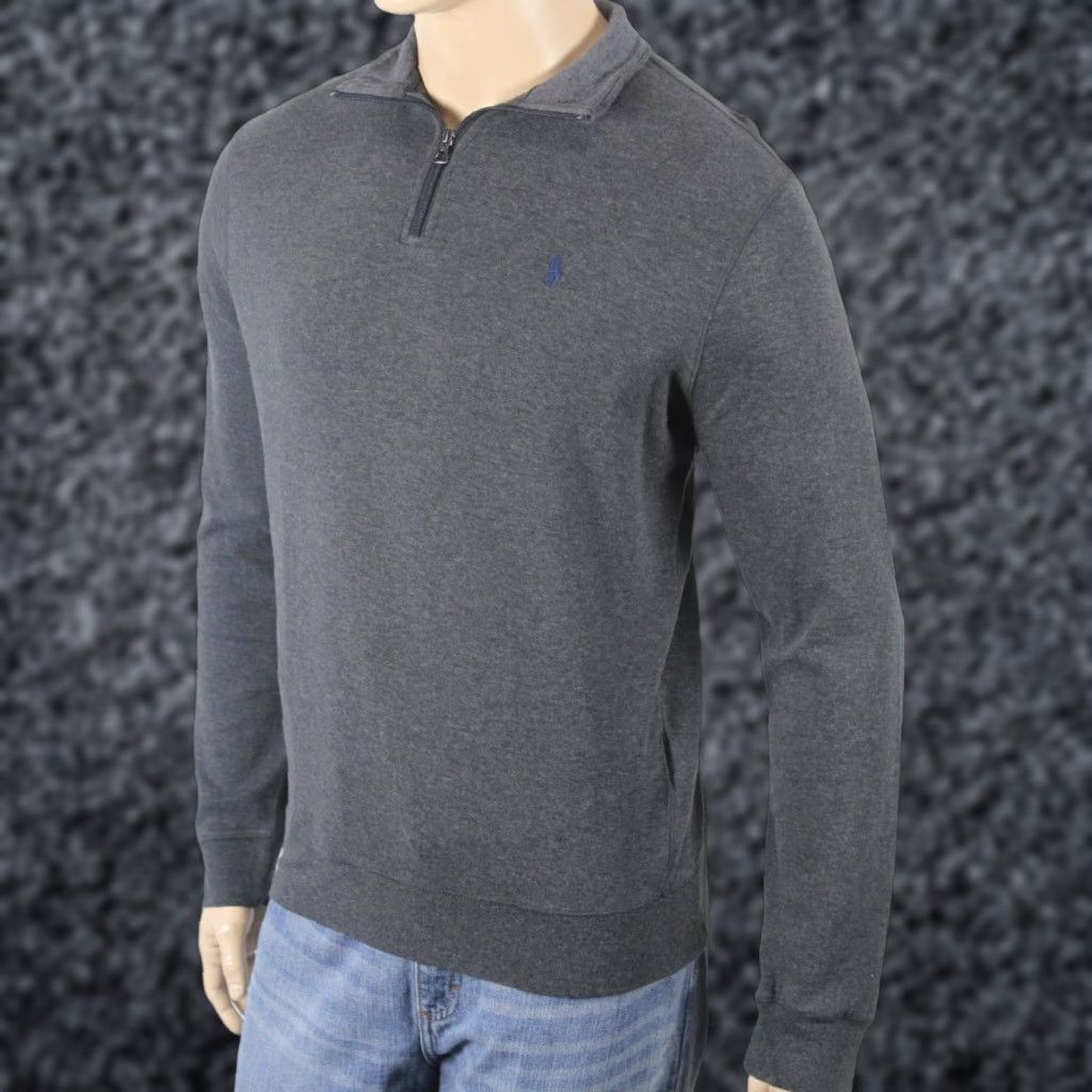 Polo Ralph Lauren Polo Ralph Lauren Grey 1/2 Half Zip Sweater Polo Ralph Lauren Grey 1/2 Half Zip Sweater Big & Tall 2X Gray/NWT Mock Neck 1/2 Zip Mens Size US XXL / EU 58 / 5 - 1 Preview