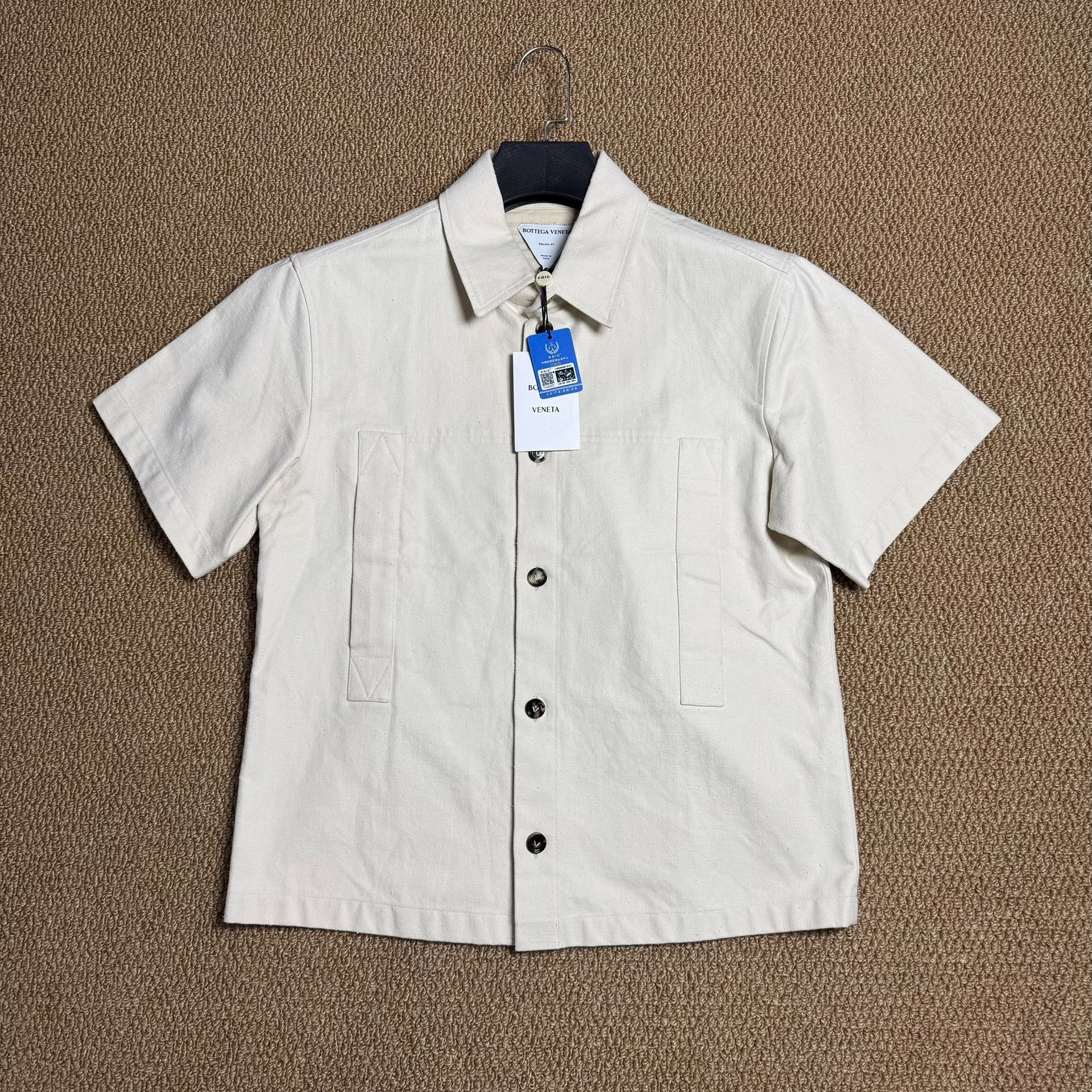 Bottega Veneta Bottega Veneta Men's Workwear Lumber Shirt Size US M / EU 48-50 / 2 - 1 Thumbnail