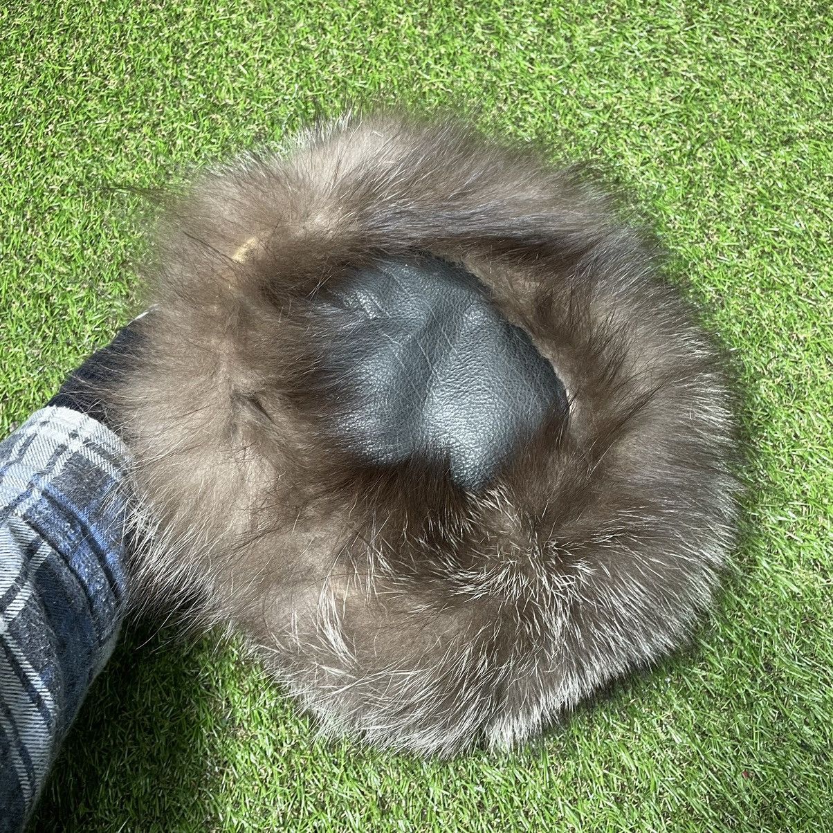 Vintage Vintage Y2K Furry Beanie Alt Skeleton Hand Ushanka Punk OS Size ONE SIZE - 2 Thumbnail