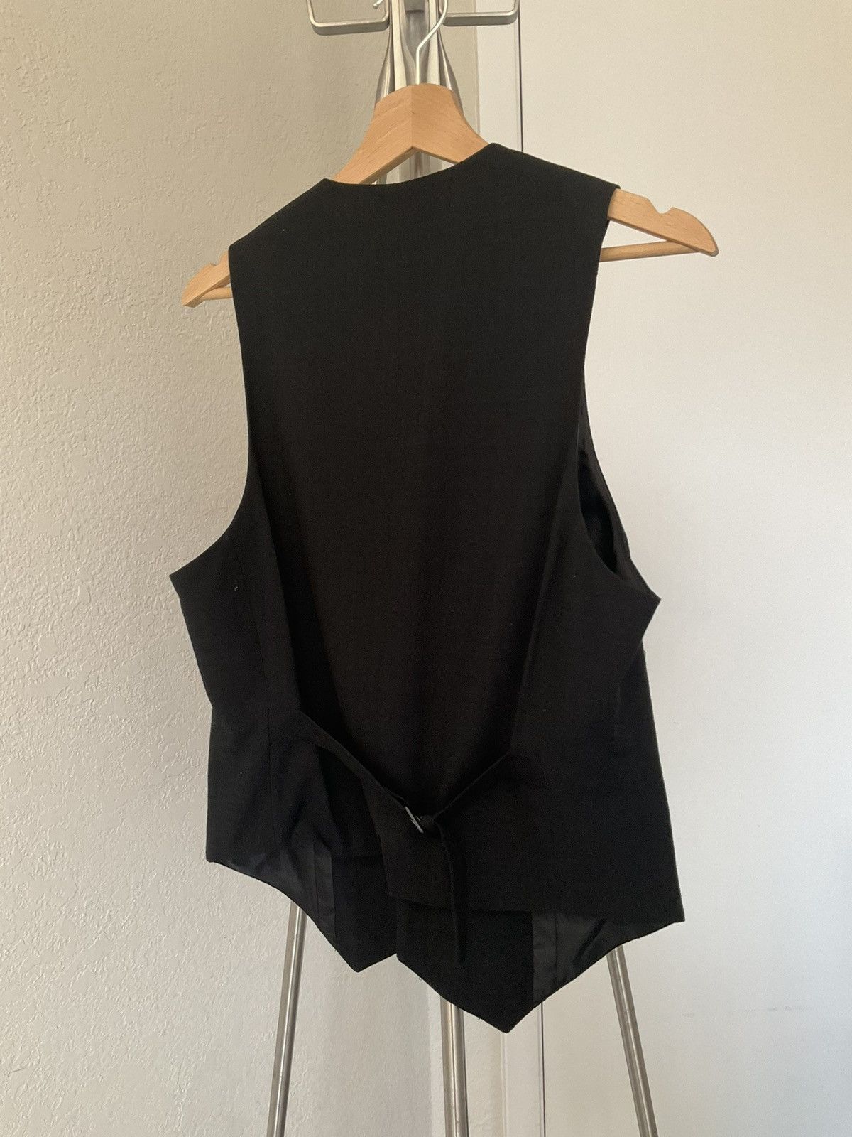 Apt. 9 × Vintage Apt. 9 Black Vest 5 Button Size S Size 34S - 2 Thumbnail