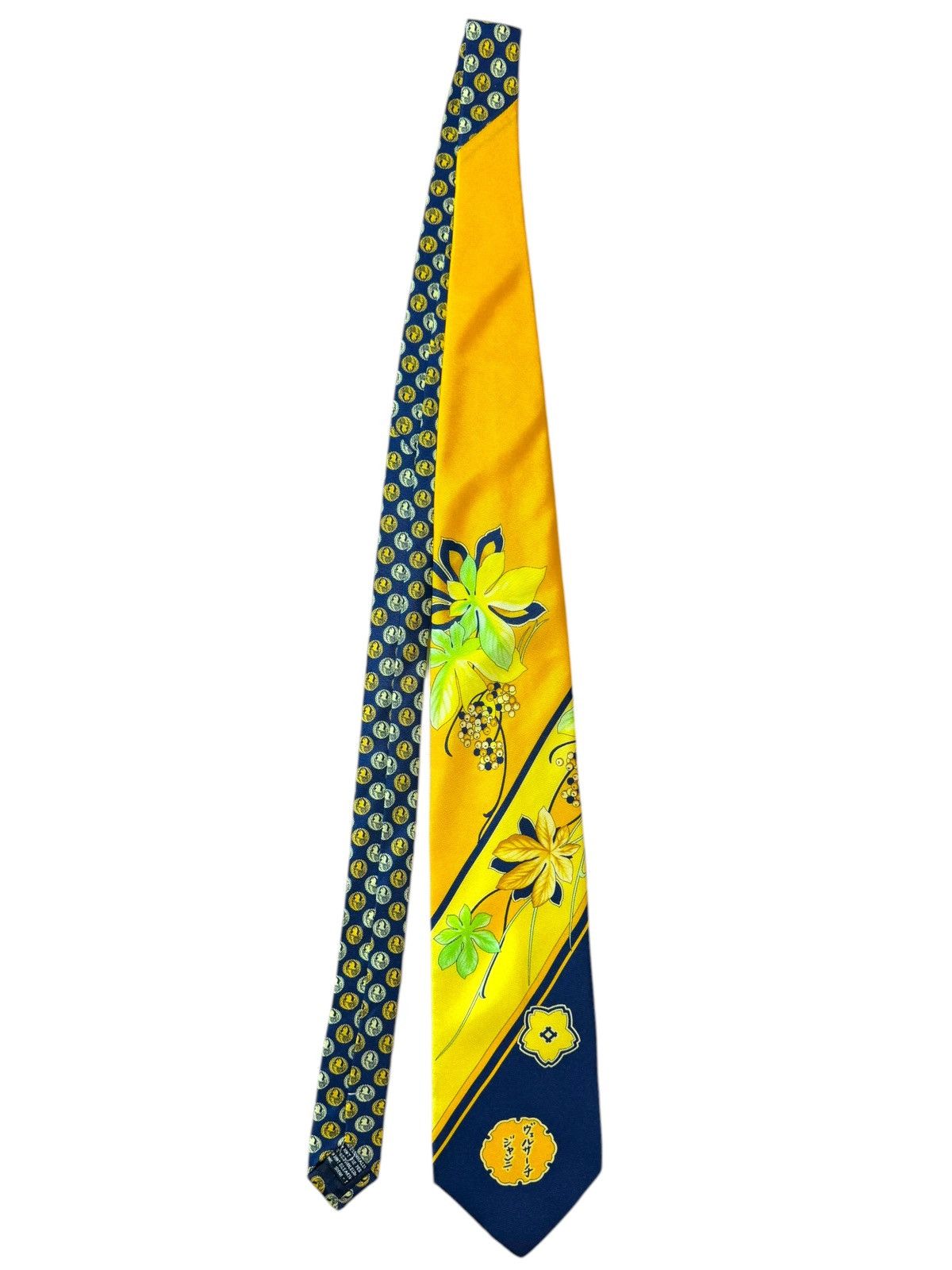 Versace Gianni Versace Vintage Silk Tie – Japanese Lettering Size ONE SIZE - 1 Thumbnail