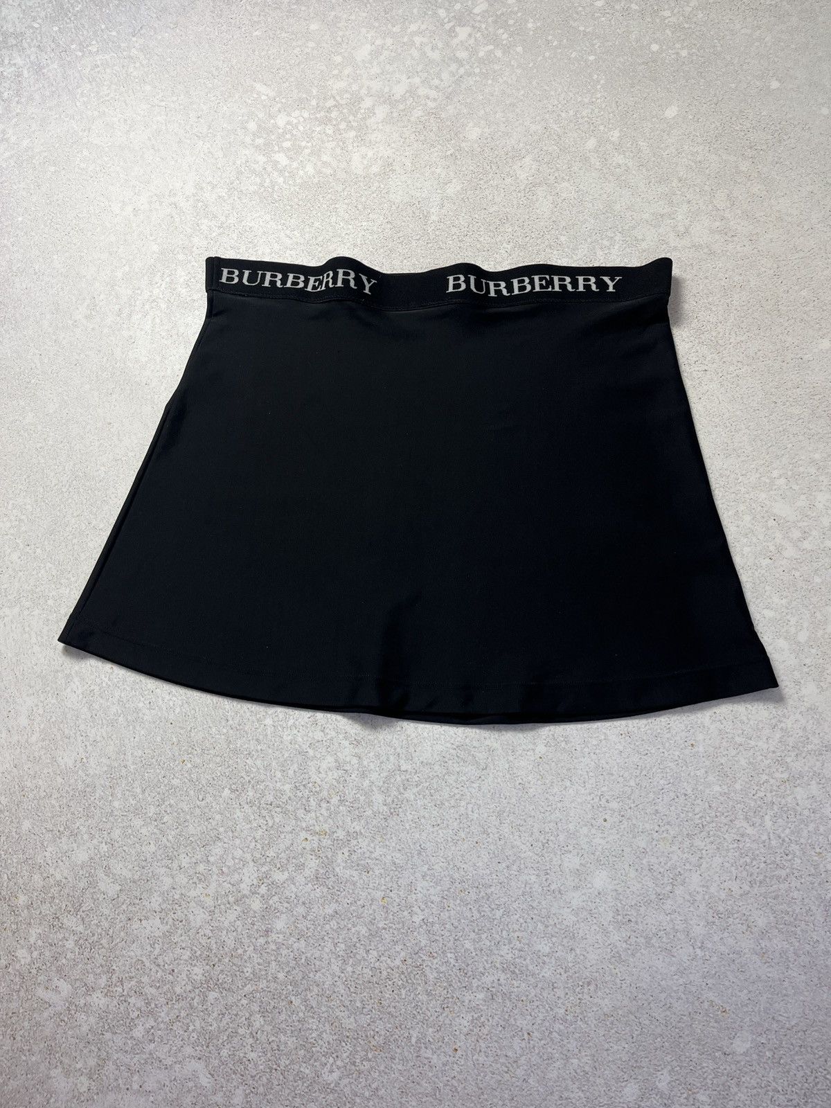 Burberry Burberry Black Mini Elastic Skirt Size 30" / US 8 / IT 44 - 6 Thumbnail
