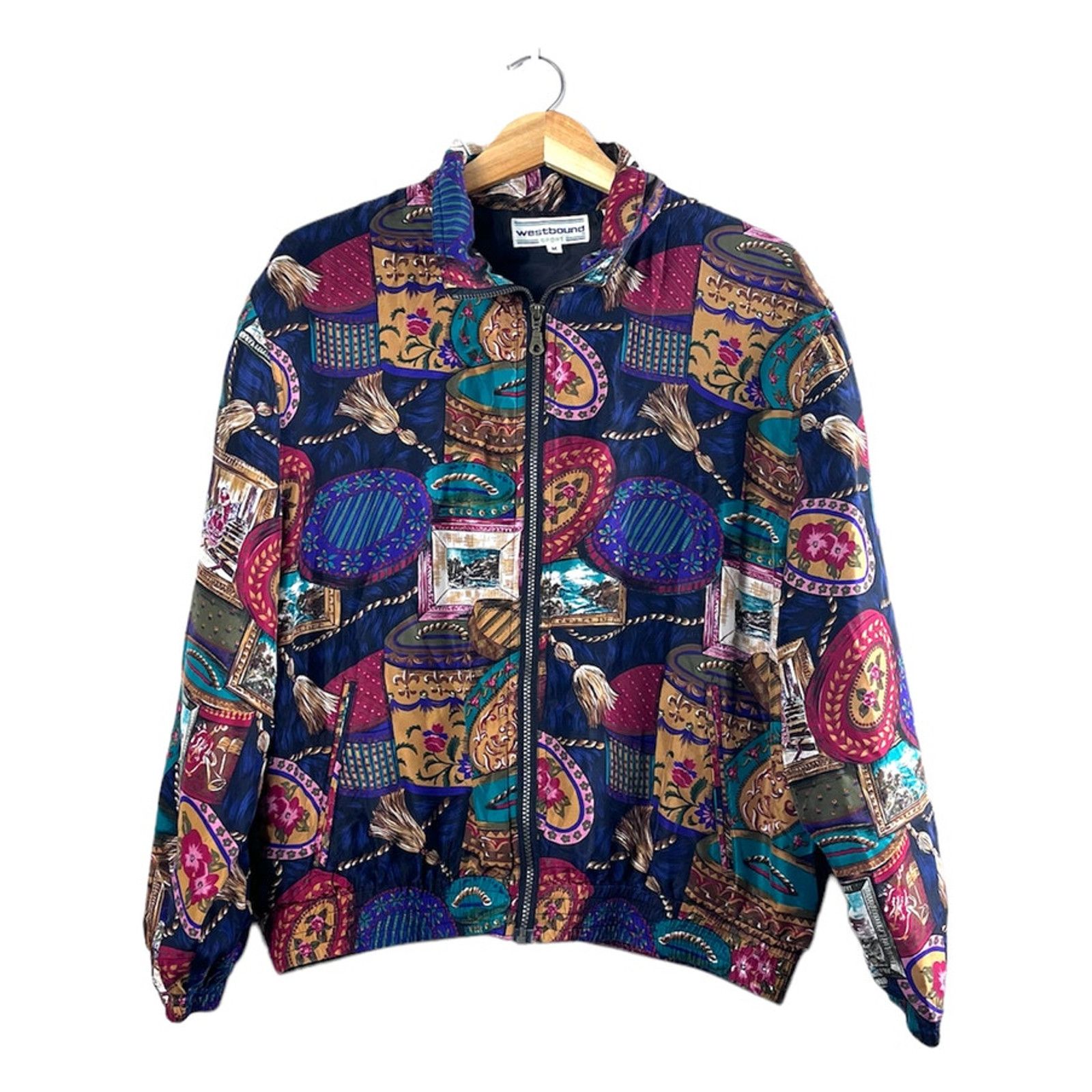 Vintage Women's 100% Silk Westbound Windbreaker M Size M / US 6-8 / IT 42-44 - 1 Thumbnail