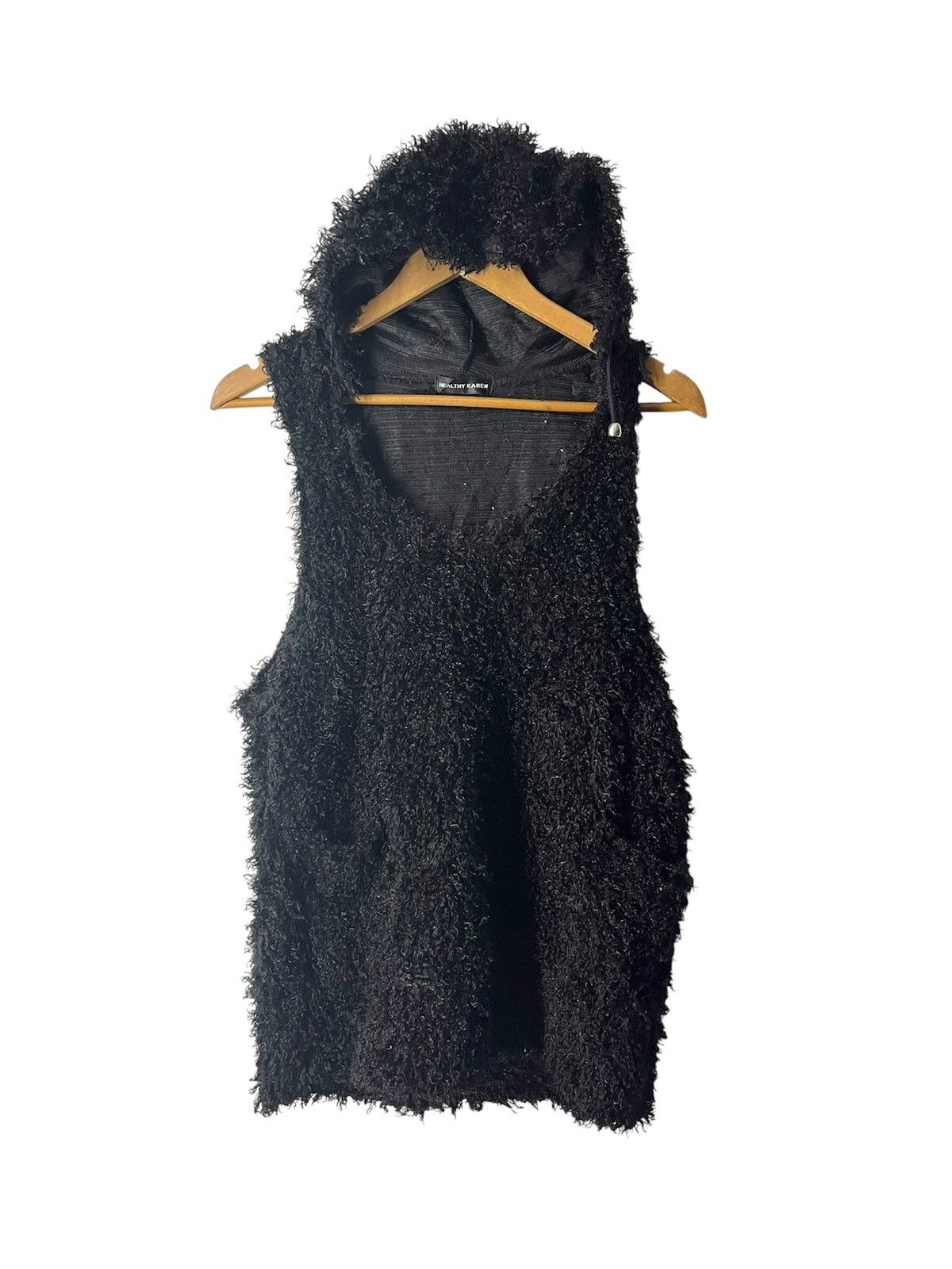 Japanese Brand HEALTHY KAREN JAPANESE BRAND SLEEVELESS FUR JACKET Size M / US 6-8 / IT 42-44 - 1 Thumbnail