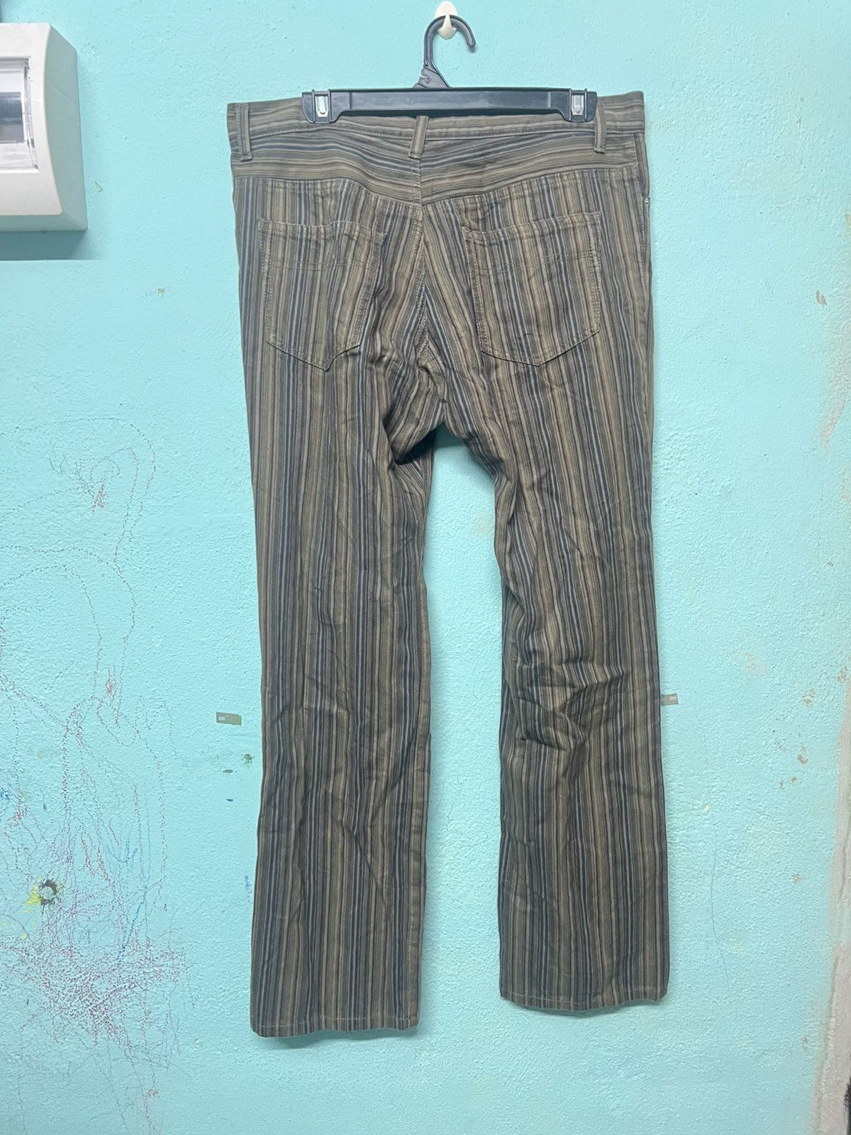 If Six Was Nine × Japanese Brand × Katharine Hamnett London Katharine Hamnett Stripe Size US 34 / EU 50 - 2 Thumbnail
