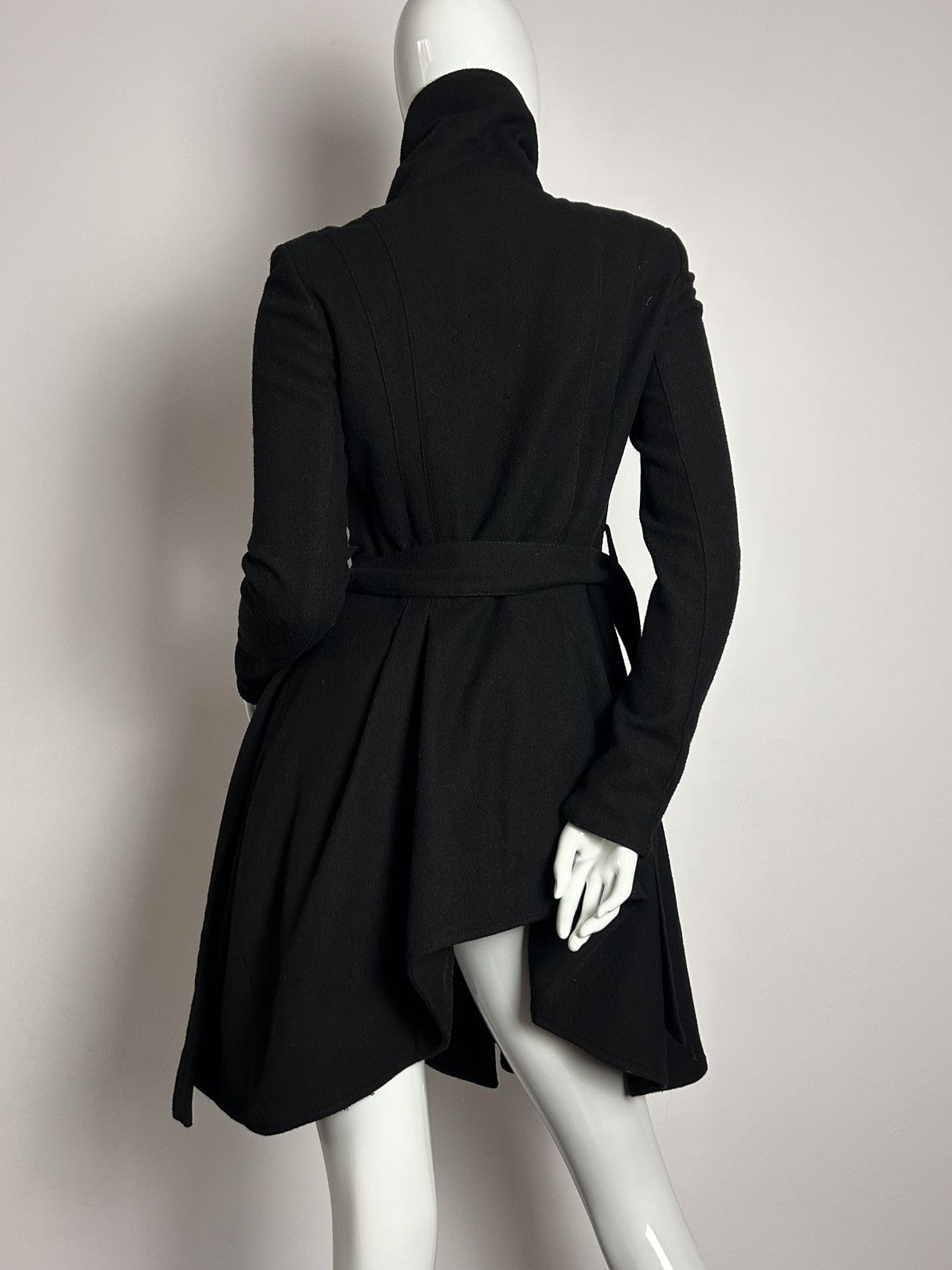 Other Vintage asymmetrical wool coat Size S / US 4 / IT 40 - 8 Thumbnail