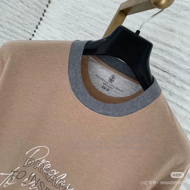 Brunello Cucinelli Brunello Cucinelli Men's Round Neck Long Sleeve T-Shirt, 1 Size US S / EU 44-46 / 1 - 8 Thumbnail