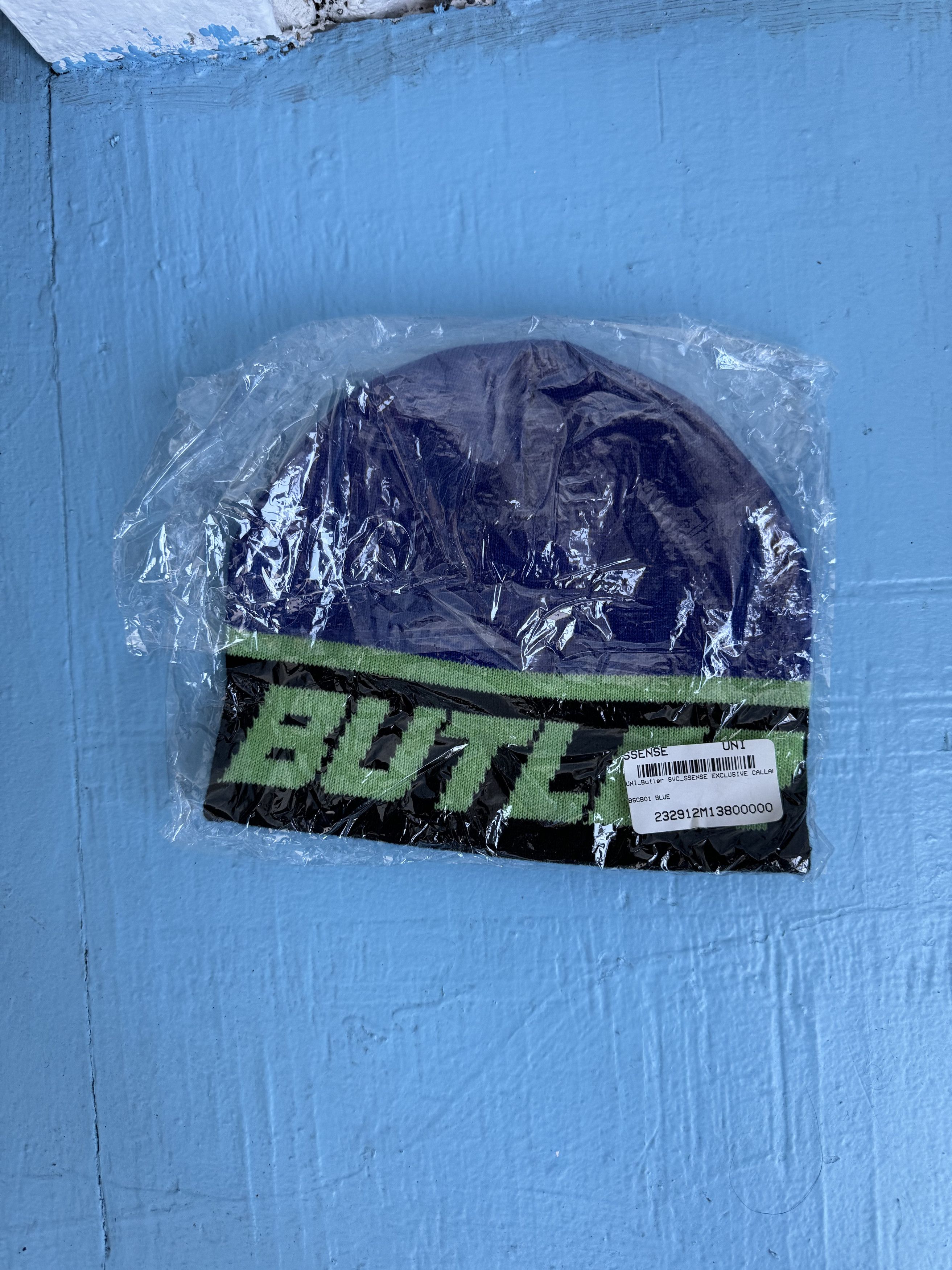 SSENSE BUTLER SVC RIB KNIT BEANIE Size ONE SIZE - 2 Thumbnail