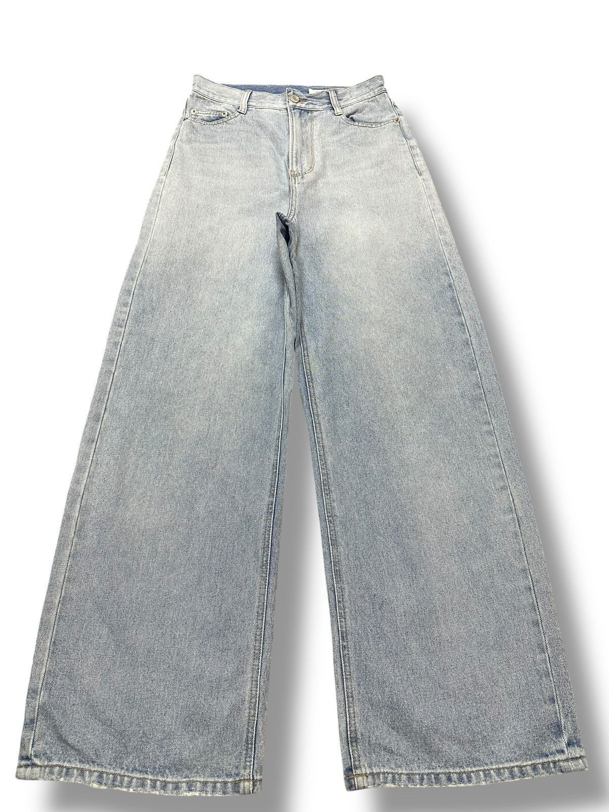 Arpege Story Vintage Baggy Loose Style Jeans With Faded Wash
