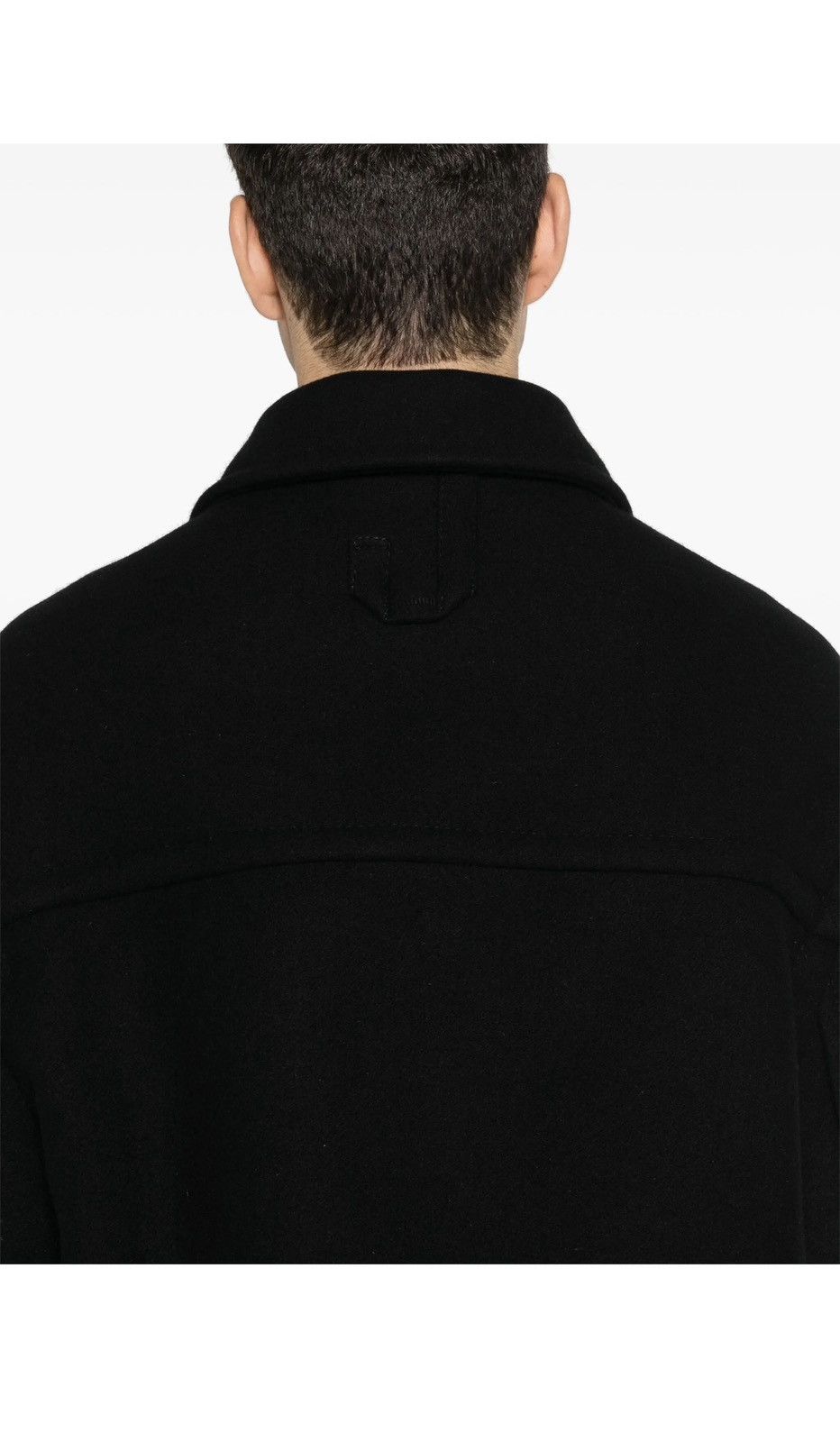 Jacquemus Jacquemus La Casa Le Manteau Court Coat Black VWool EU 52 XL Size US XL / EU 56 / 4 - 2 Thumbnail