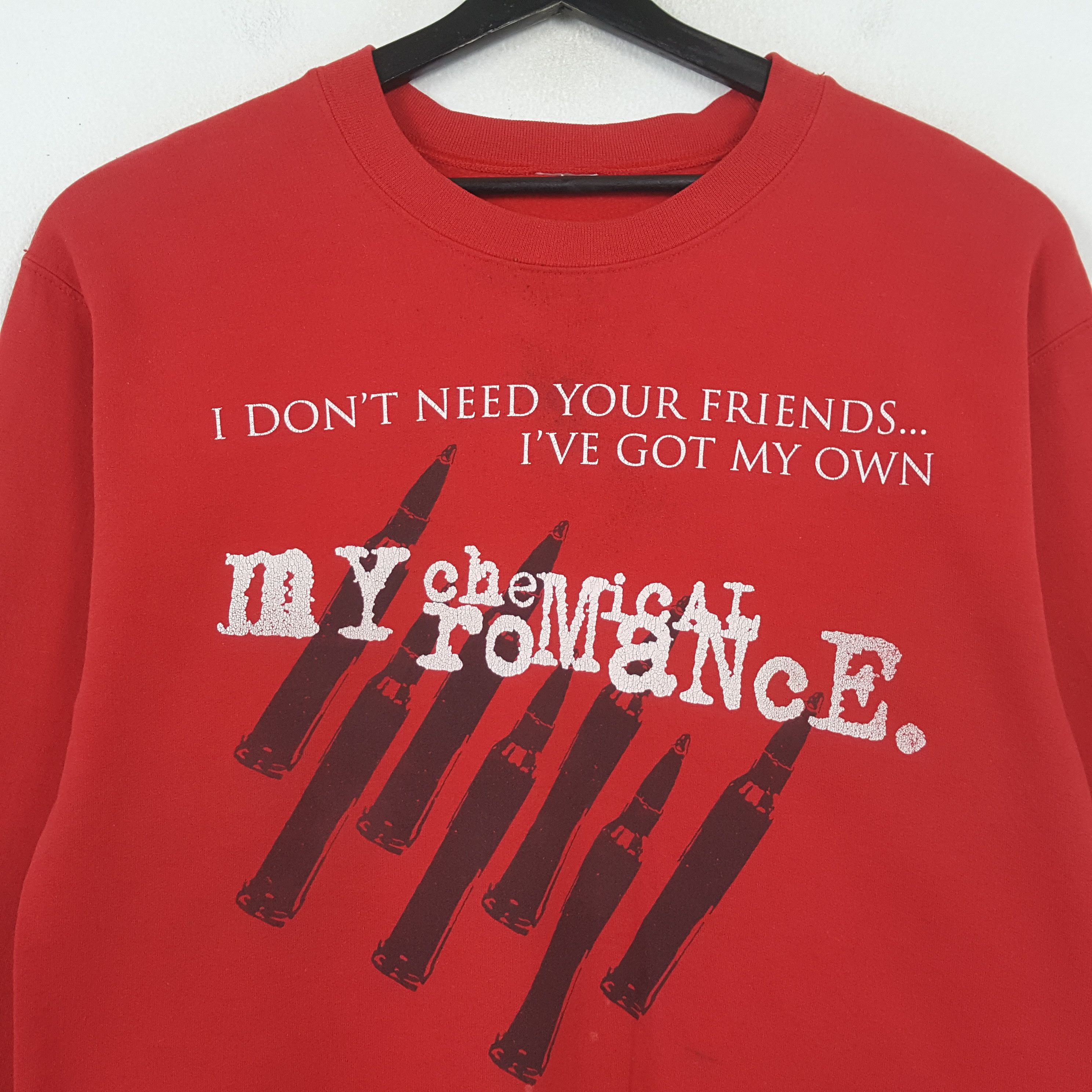 Band Tees MY CHEMICAL ROMANCE Rock Band Sweatshirt C292N24 Size US M / EU 48-50 / 2 - 2 Thumbnail