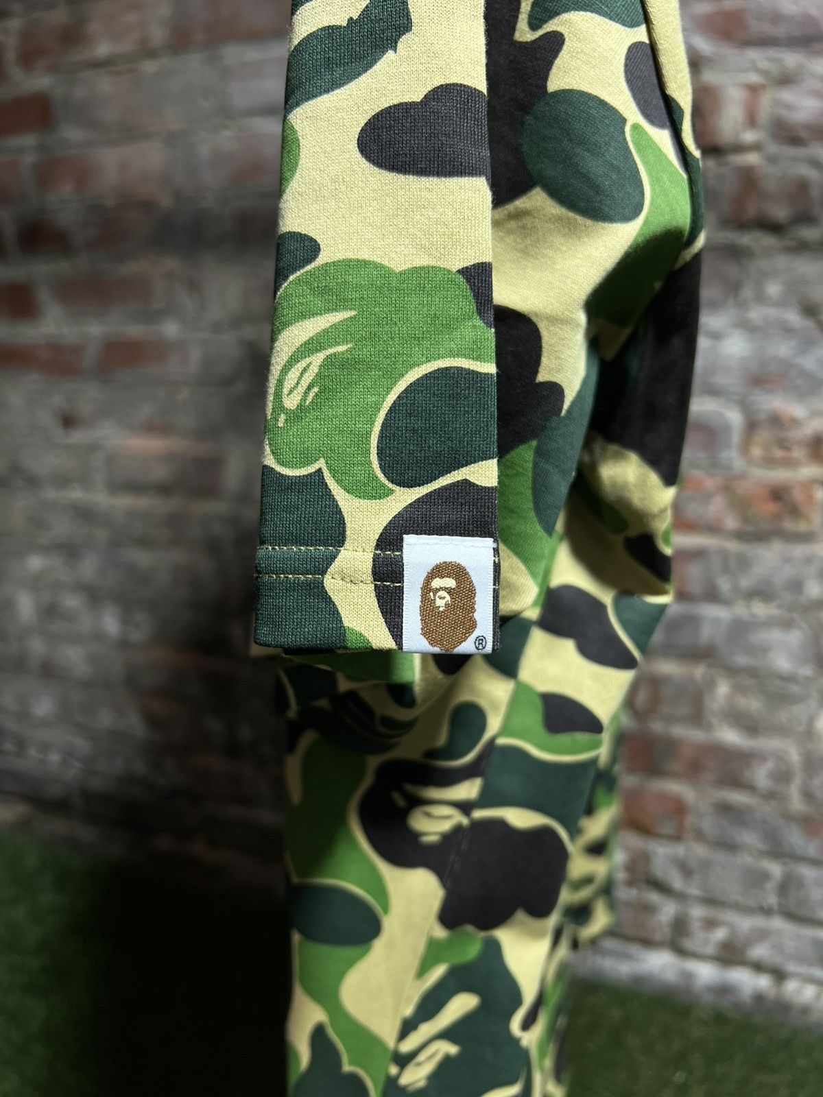 Bape Bape Green Camo Tee Size US XXL / EU 58 / 5 - 7 Thumbnail