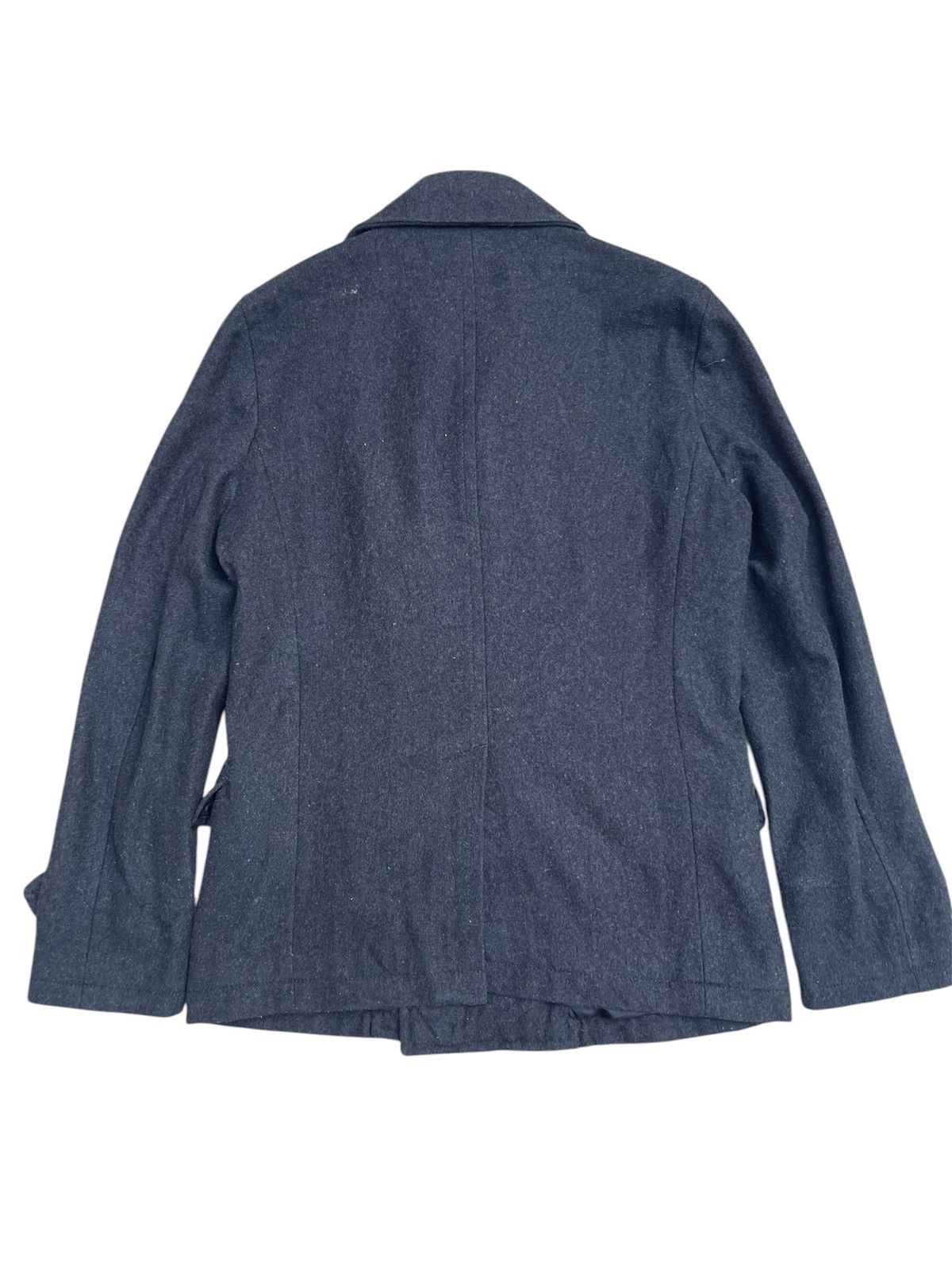 Comme Ca Ism Vintage Comme Ça Ism Double-Breasted Gray Pea Coat Size US M / EU 48-50 / 2 - 2 Thumbnail