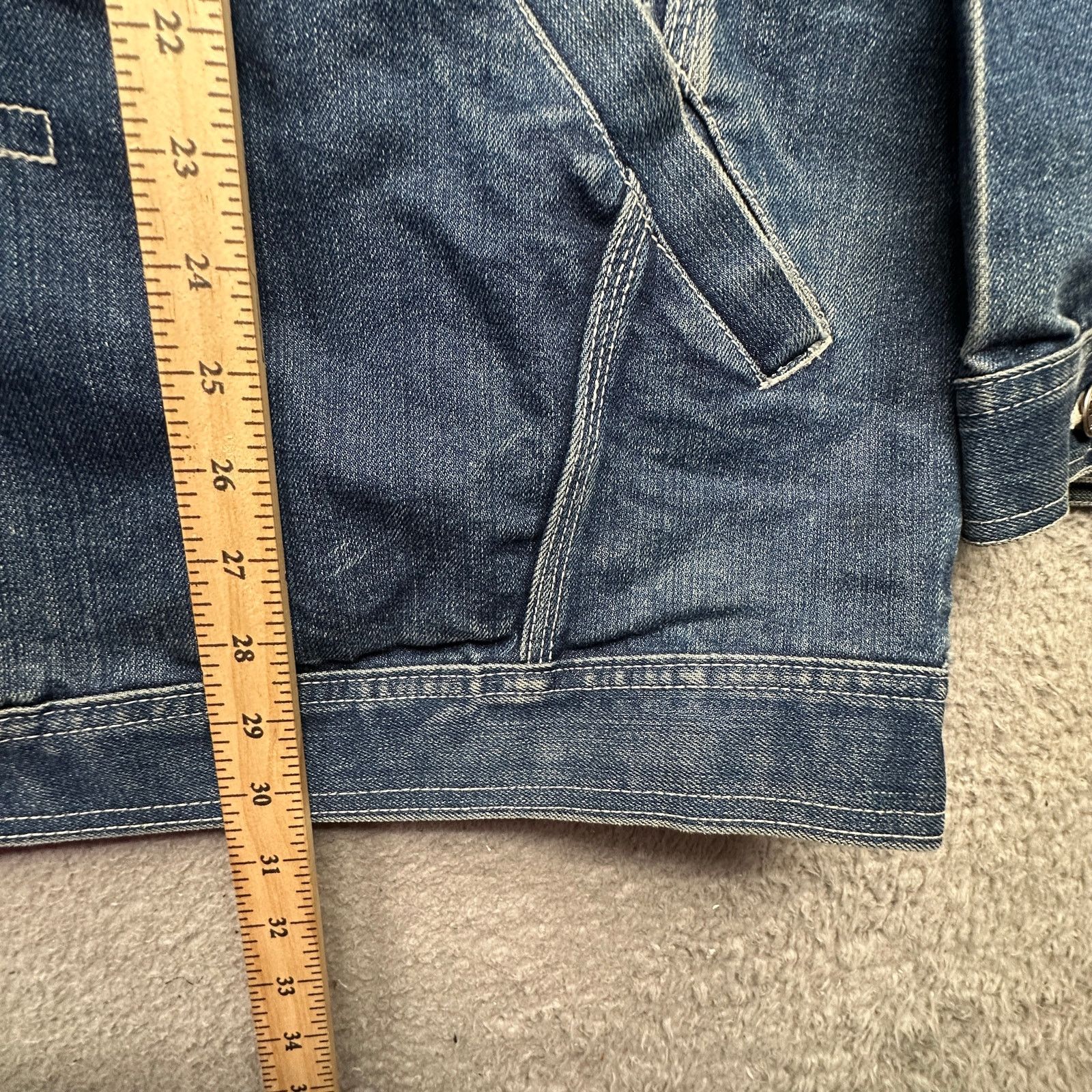 Southpole Vintage 90s Southpole Denim Trucker Jean Jacket 2XL Pockets Size US XXL / EU 58 / 5 - 6 Thumbnail
