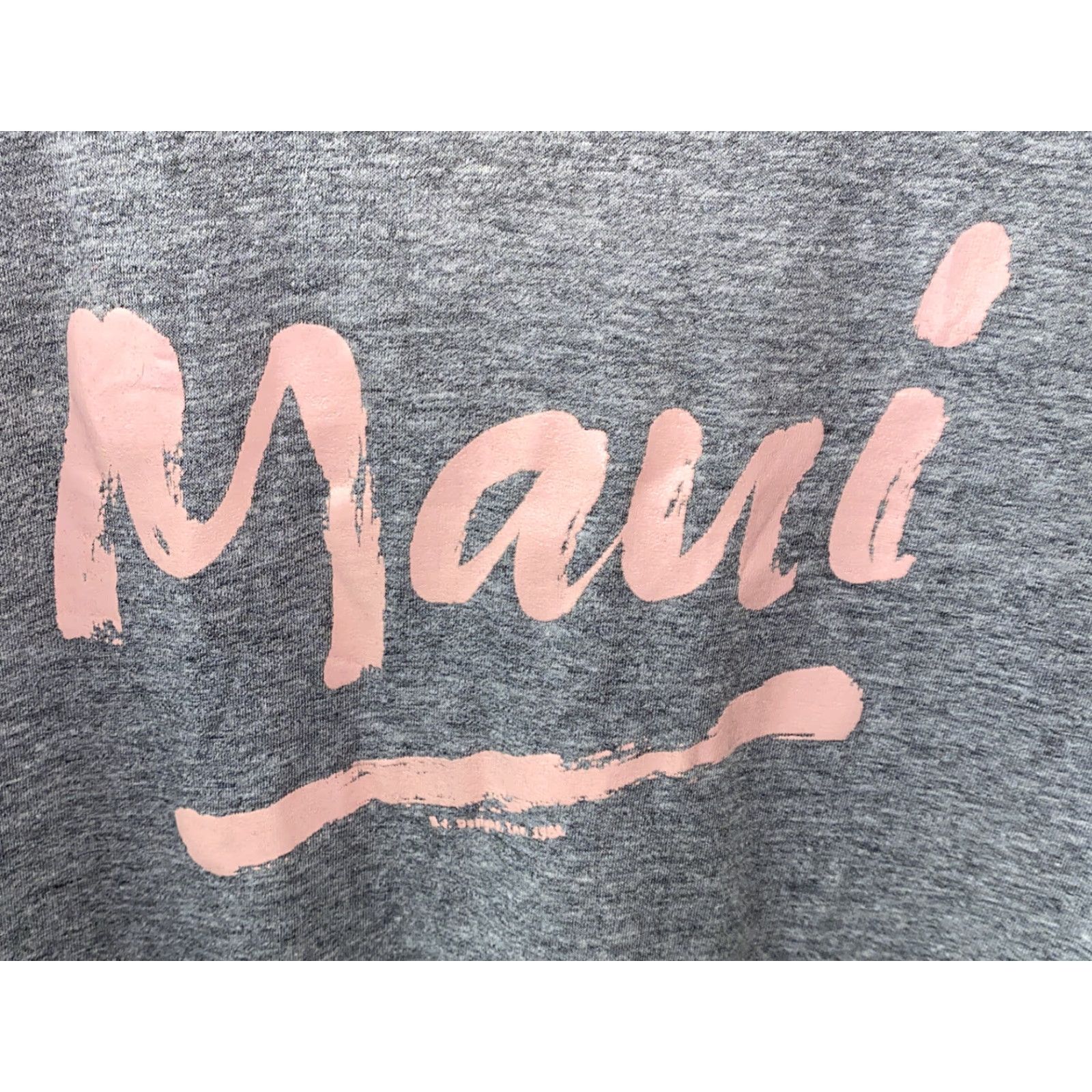 Vintage Sneakers Tank Top Womens MAUI Gray M(38-40) Regular Size M Tank Top Casual Shirt Womens Gray MAUI Tank Top Size M / US 6-8 / IT 42-44 - 2 Thumbnail