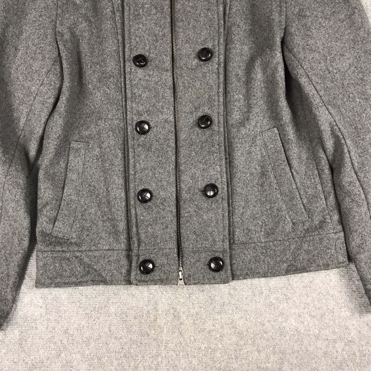 Japanese Brand × Michel Klein MICHEL KLEIN ZIPPER WOOL JACKET Size US M / EU 48-50 / 2 - 4 Thumbnail