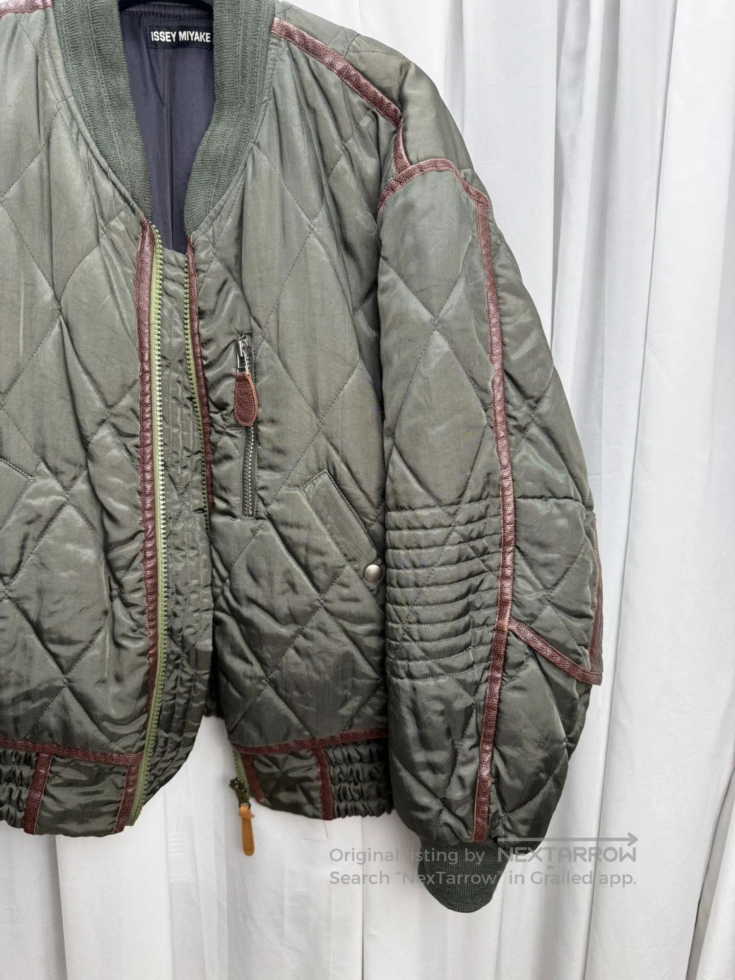Issey Miyake Issey Miyake Archives Quilted Bomber Jacket. Size US M / EU 48-50 / 2 - 3 Thumbnail