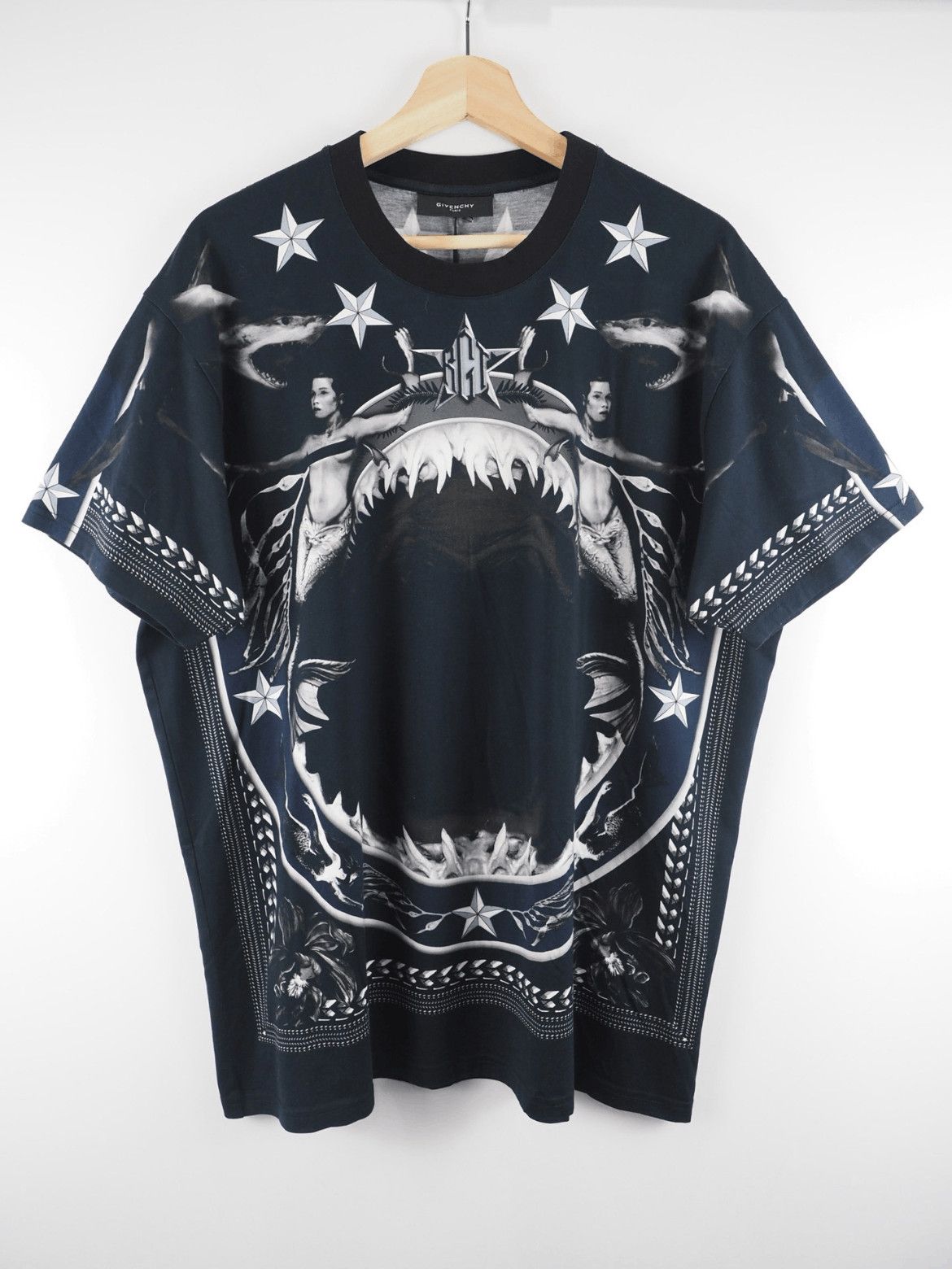 Givenchy Riccardo Tisci 12FW shark jaw Tee - DMC - Short
