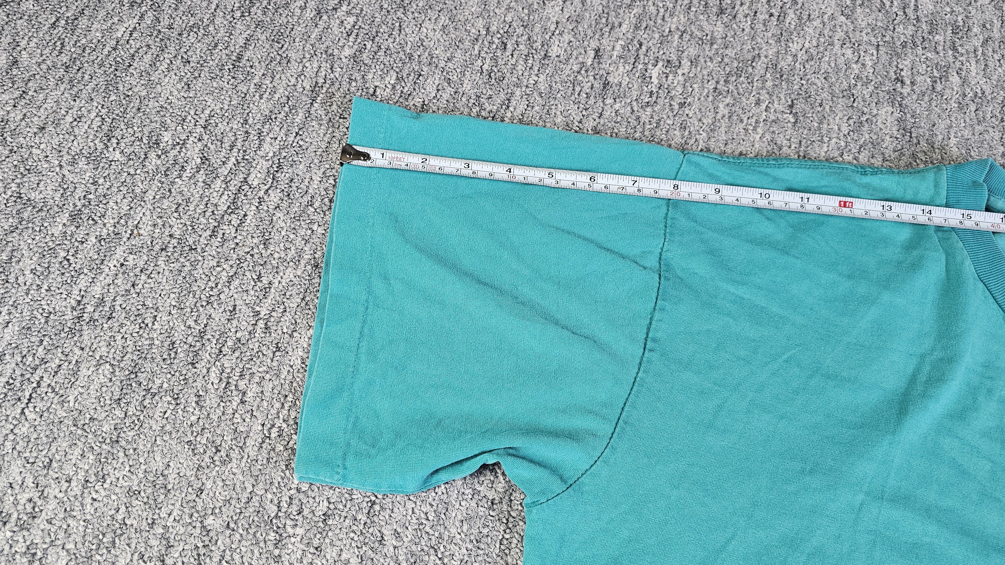 Other Vintage 90s Calvin Hobbes Single Stitch Tee Teal XL Football Size US XL / EU 56 / 4 - 9 Thumbnail