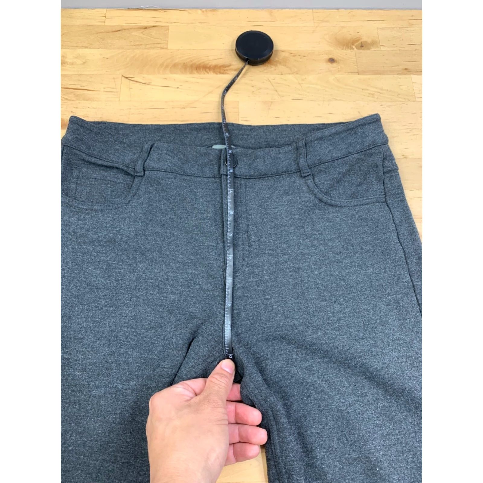 Athleta Athleta Womens Pants 8 Ponte Charcoal Gray 26" Inseam Casual Stretch #9007 Size 30" / US 8 / IT 44 - 6 Thumbnail