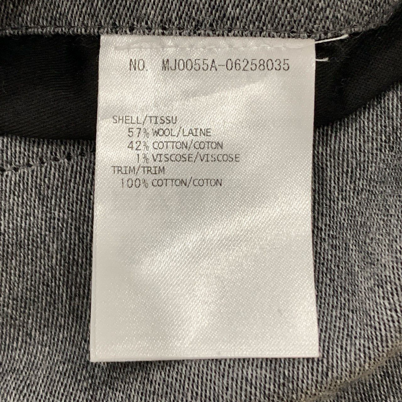 Thom Browne Thom Browne Classic Dual Sleeve Tag Gray Long-Sleeve Shirt Size US S / EU 44-46 / 1 - 8 Thumbnail