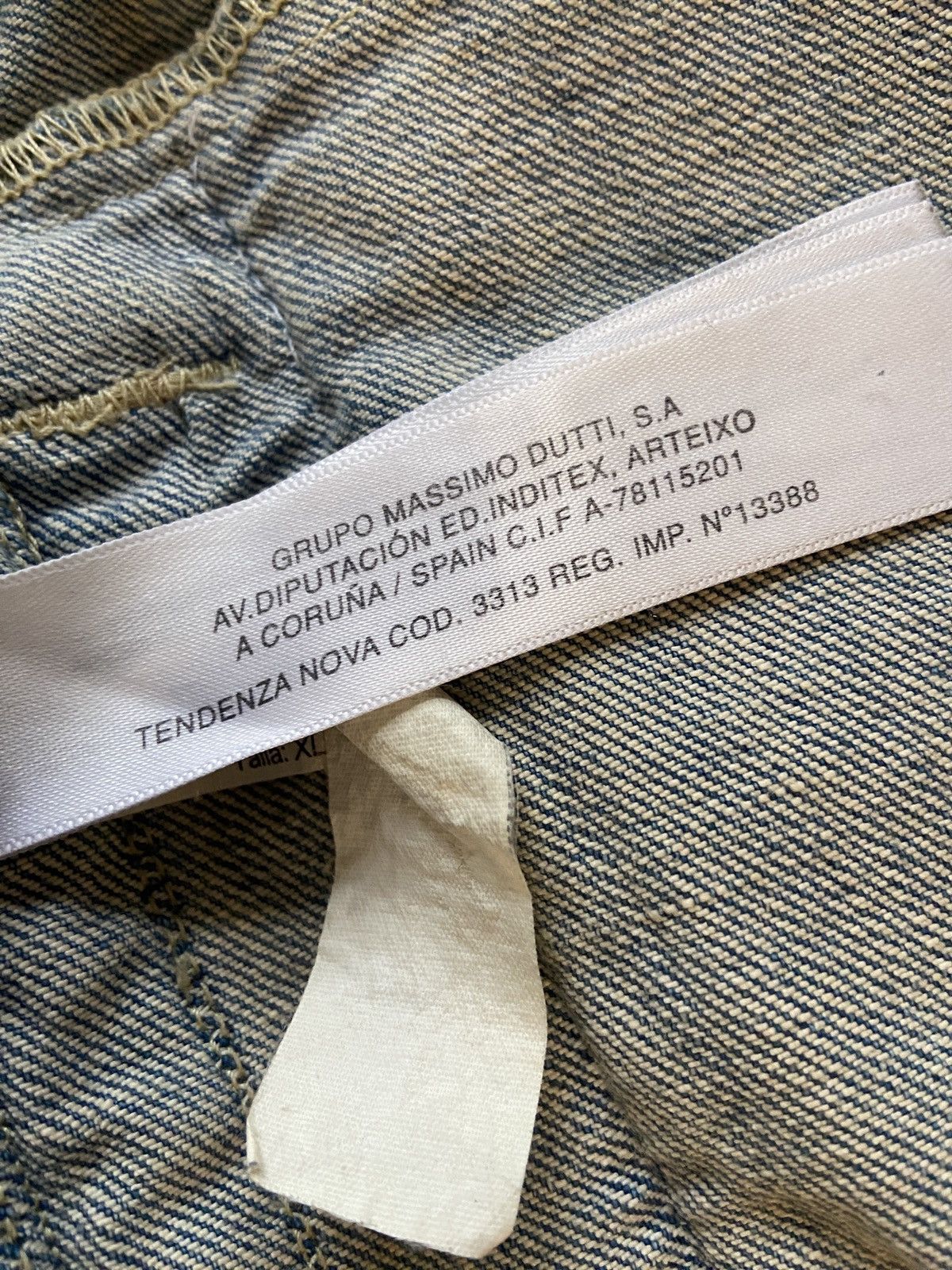 Massimo Dutti Massimo Dutti denim jacket y2k 2000s archive grunge crop fit Size S / US 4 / IT 40 - 5 Thumbnail