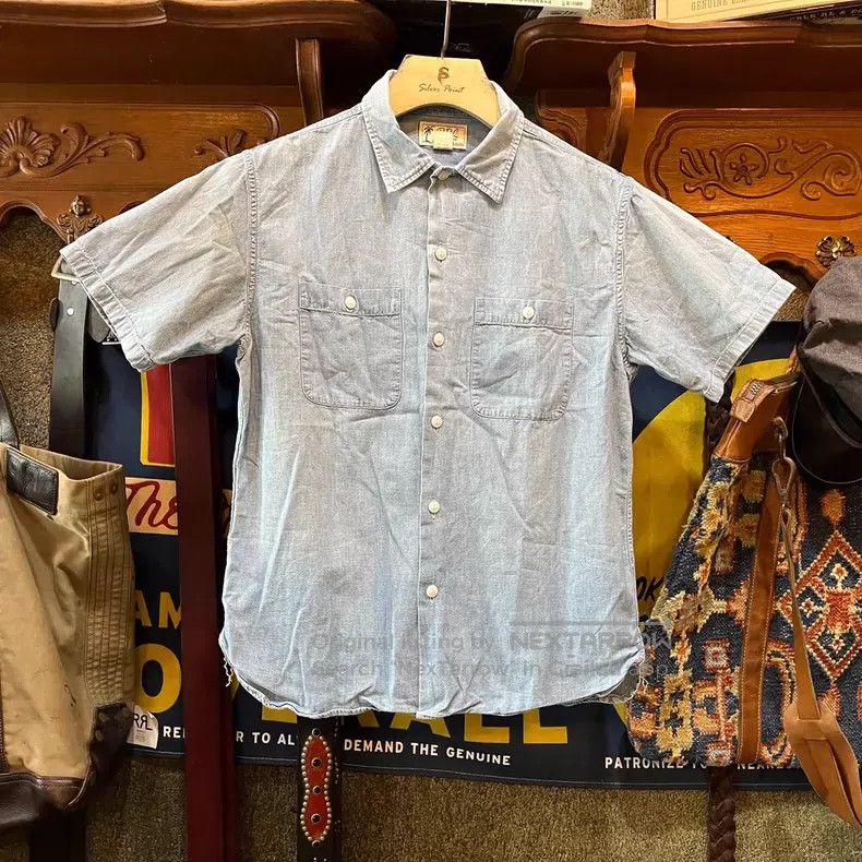 RRL Ralph Lauren RRL Ralph Lauren Cowboy shirt, short sleeved T-shirt Size US S / EU 44-46 / 1 - 1 Thumbnail