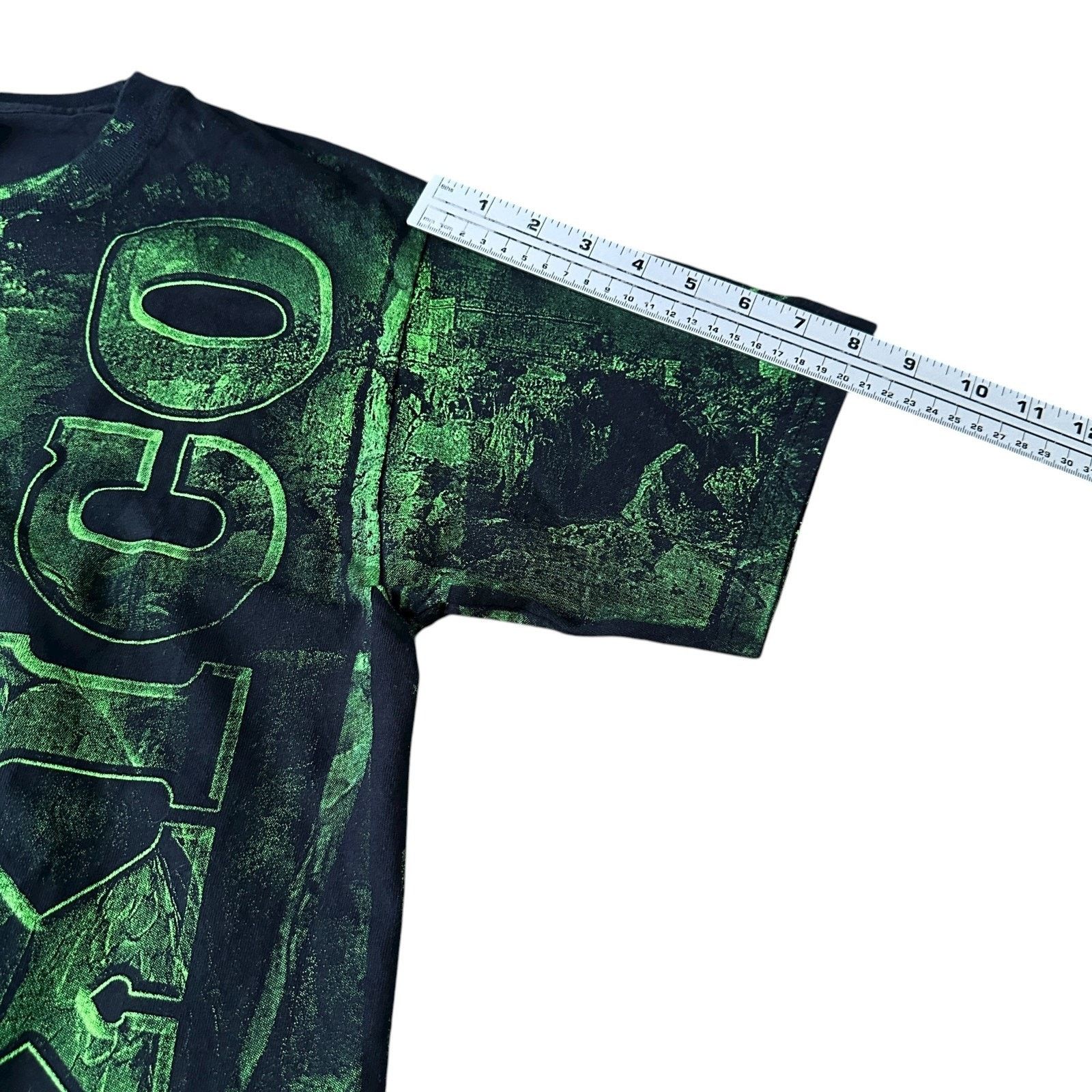 Other Y2K Vallarta Mexico Animals AOP T-Shirt Men M Green Wildlife Size US M / EU 48-50 / 2 - 9 Thumbnail