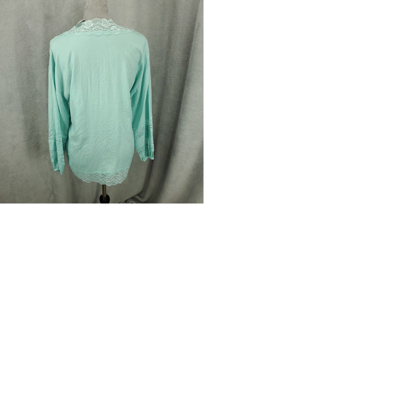 Soft Surroundings Soft Surroundings Tunic Shirt Womens S Teal Blue Bohemian Classic Designer Lace NWT Size S / US 4 / IT 40 - 9 Thumbnail