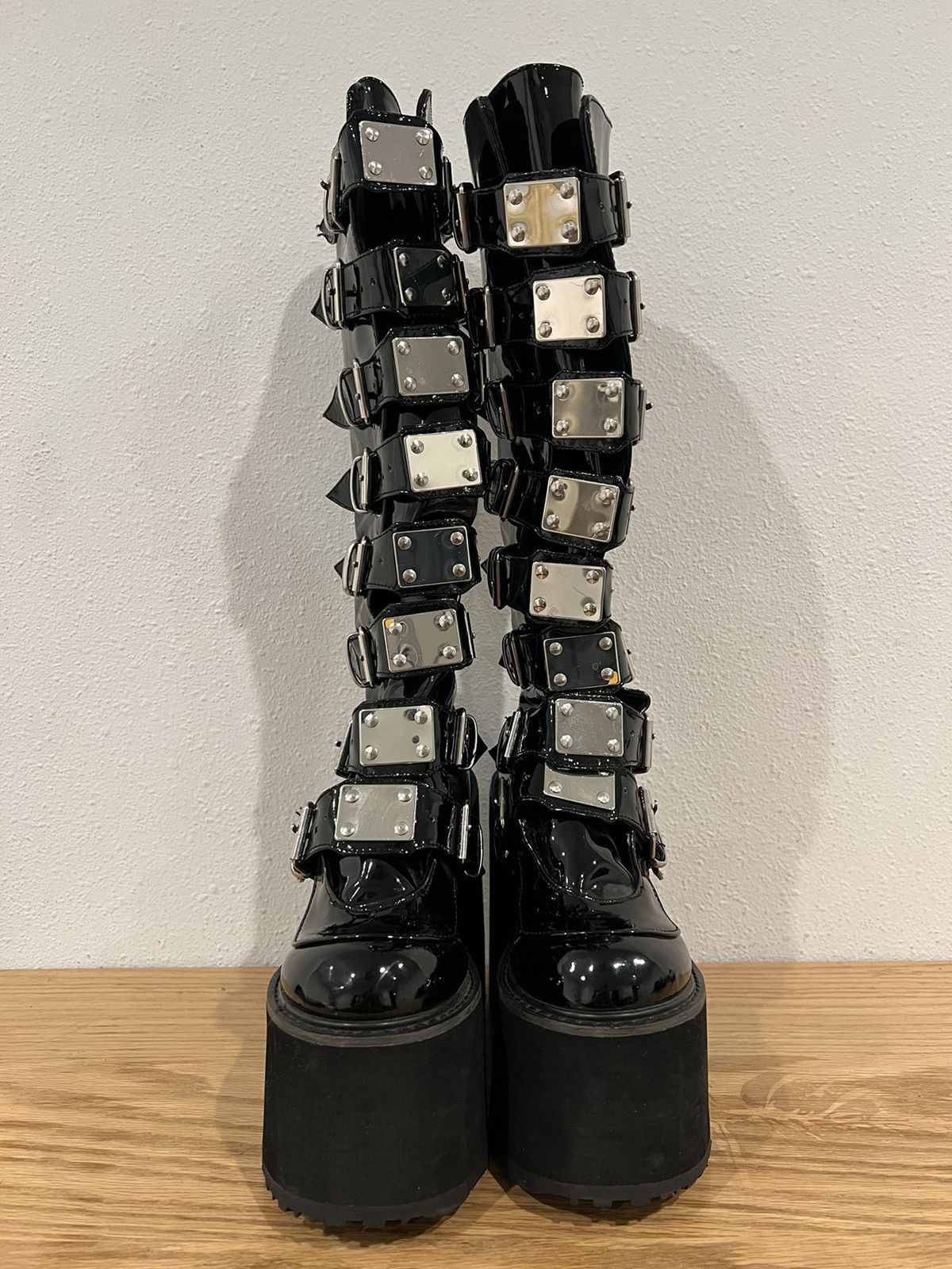 Demonia Cult Demonia Trinity Swing 815 Platform Boots Size 7 Size US 7 / IT 37 - 3 Thumbnail