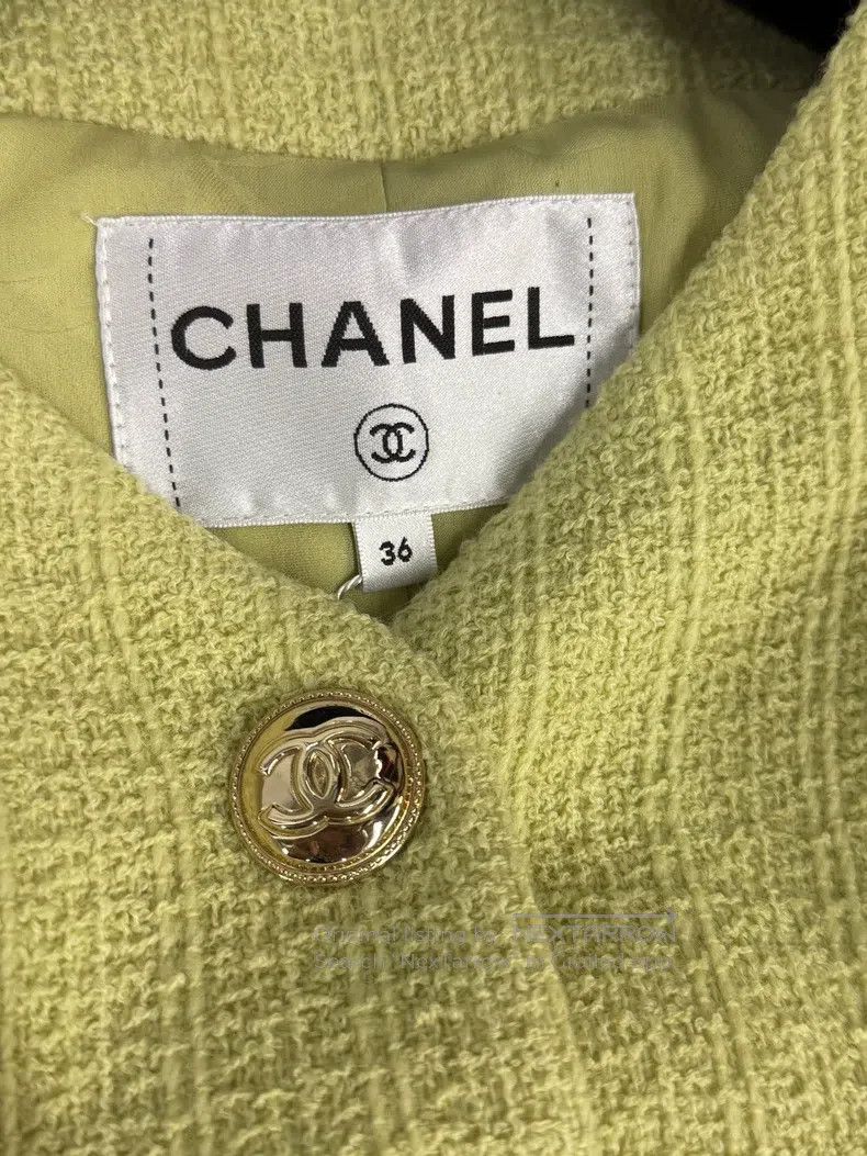 Chanel Chanel Green avocado jacket Size XS / US 0-2 / IT 36-38 - 4 Thumbnail