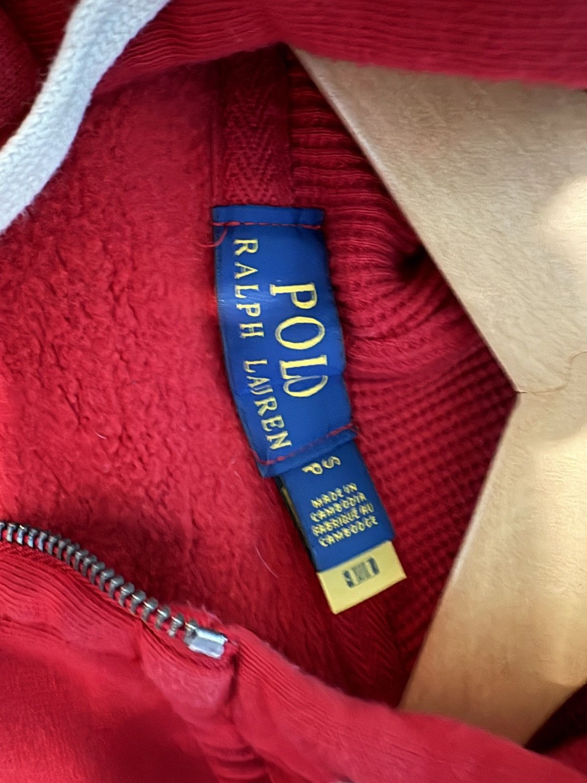 Ralph Lauren Double knit zip up