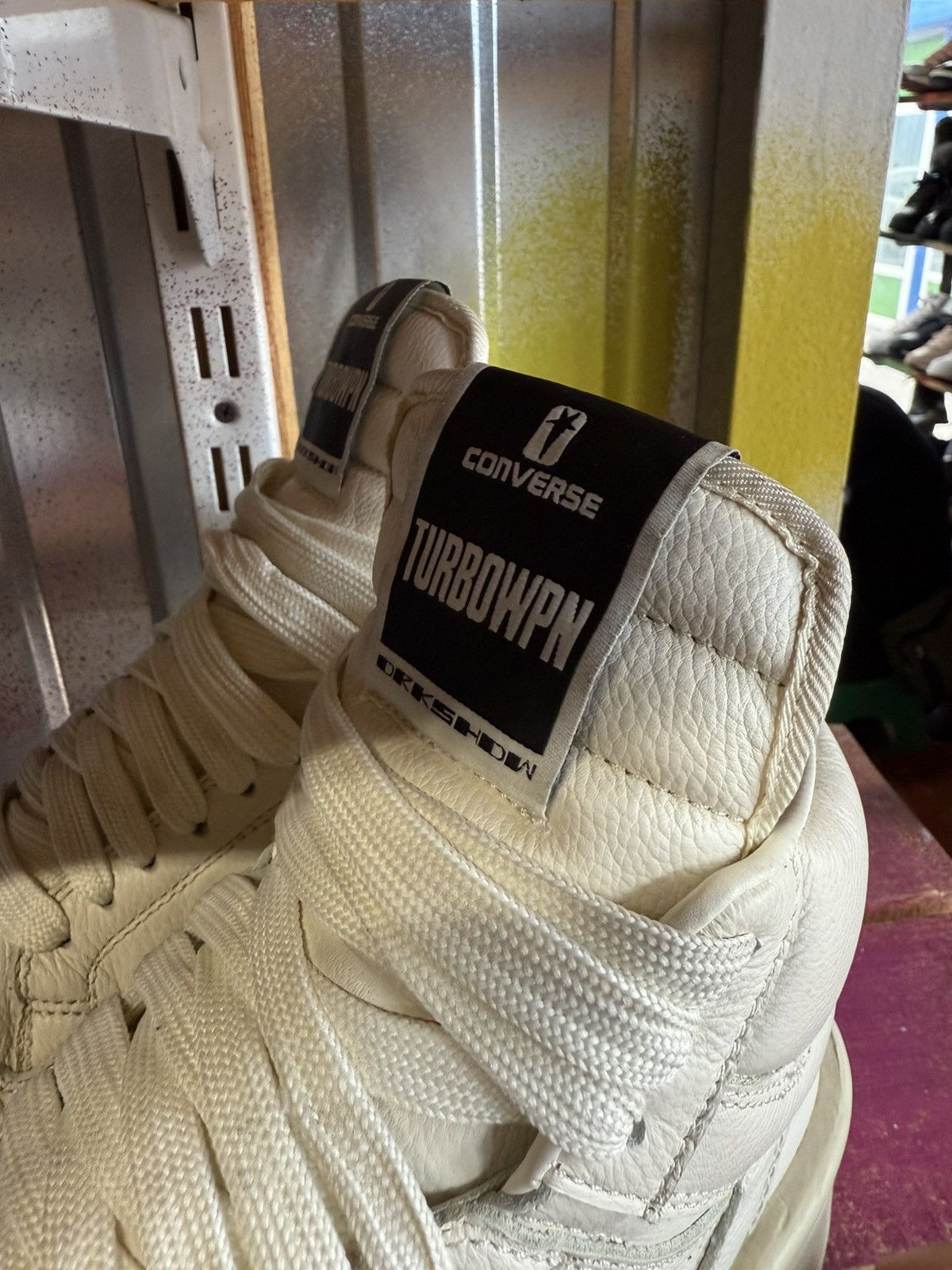 Converse × Rick Owens Drkshdw Rick’s Owens Drkshdw Converse Hi top sneaker Size US 7.5 / EU 40-41 - 5 Thumbnail