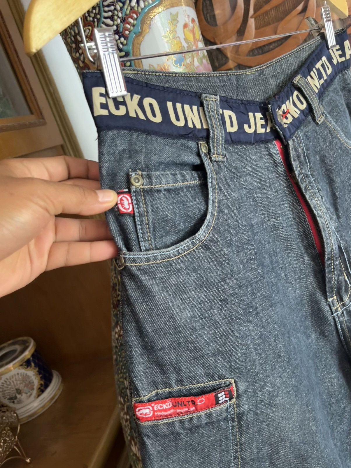 Ecko Unltd. Y2K ECKO UNLTD Hip Hop Jorts Size US 30 / EU 46 - 4 Thumbnail