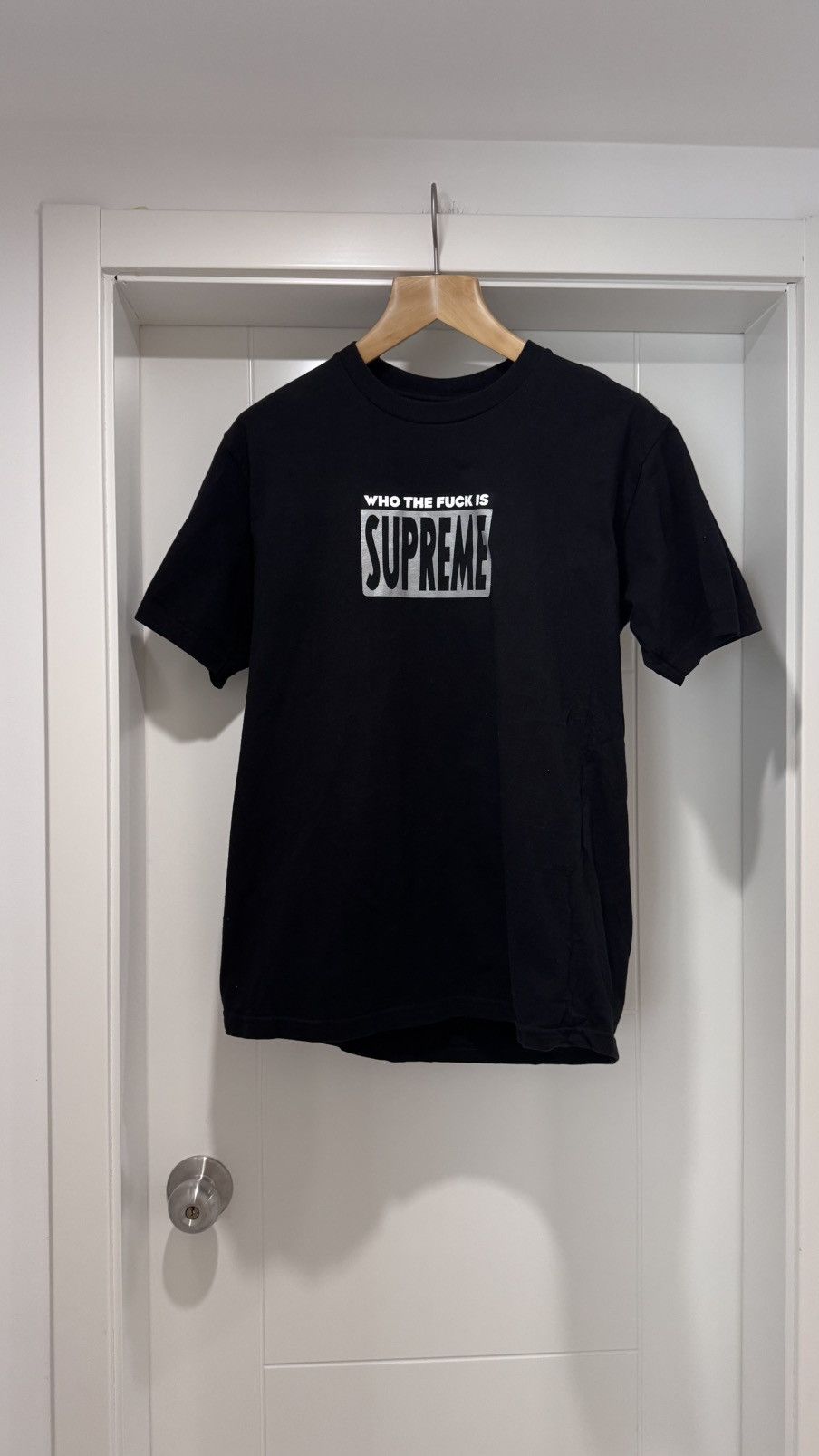 Supreme Supreme “Who The Fuck” T-Shirt Size US M / EU 48-50 / 2 - 1 Thumbnail