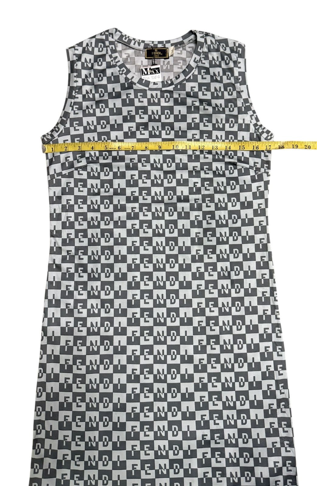 Fendi Fendi Mini Dress Logo Monogram Size S / US 4 / IT 40 - 5 Thumbnail