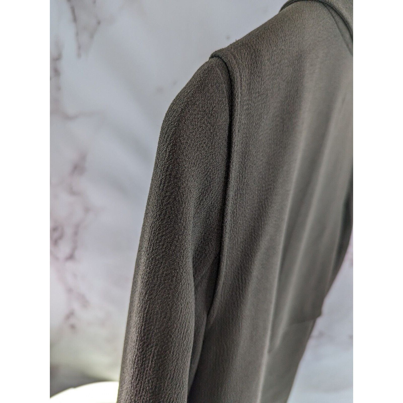 Aritzia Wilfred Jacket Women XS Green Zip Stretch Moto Mayet Aritzia Size XS / US 0-2 / IT 36-38 - 11 Thumbnail