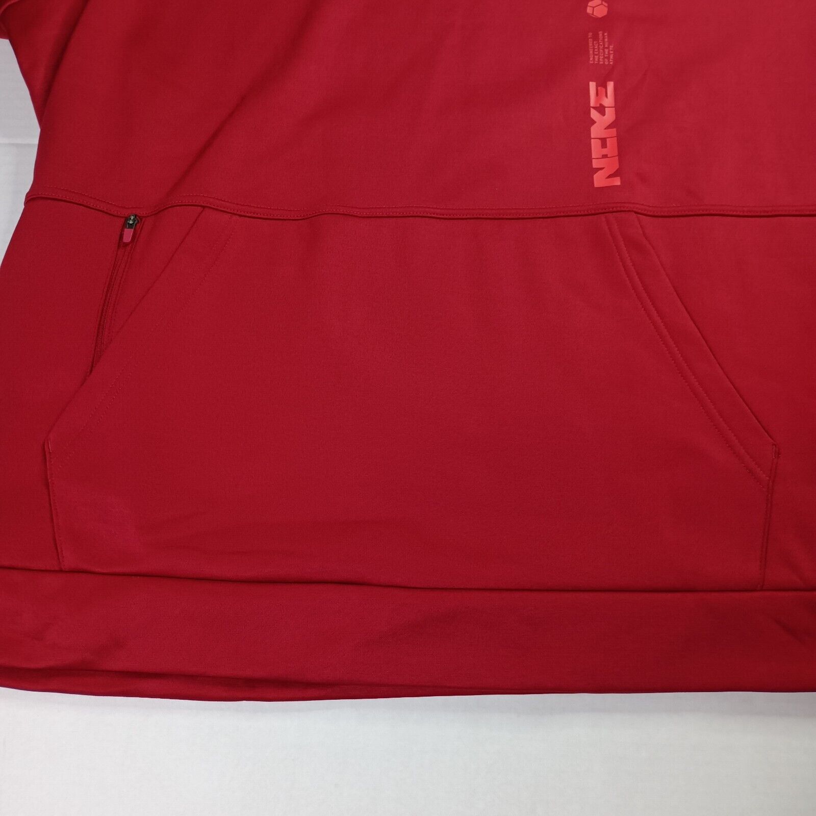 Nike Nike Therma-Fit Hoodie Men's 2XL XXL Red Swoosh Training Size US XXL / EU 58 / 5 - 3 Thumbnail