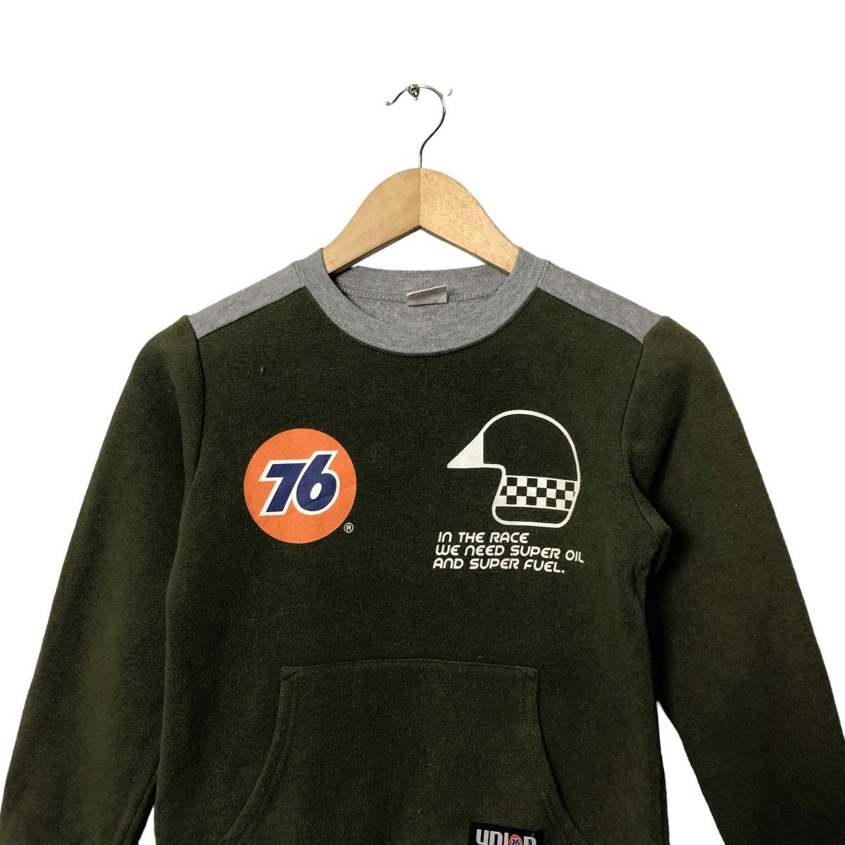 Union LA Vintage Union 76 Kid Crewneck Big Logo Sweatshirt Size US XS / EU 42 / 0 - 4 Thumbnail