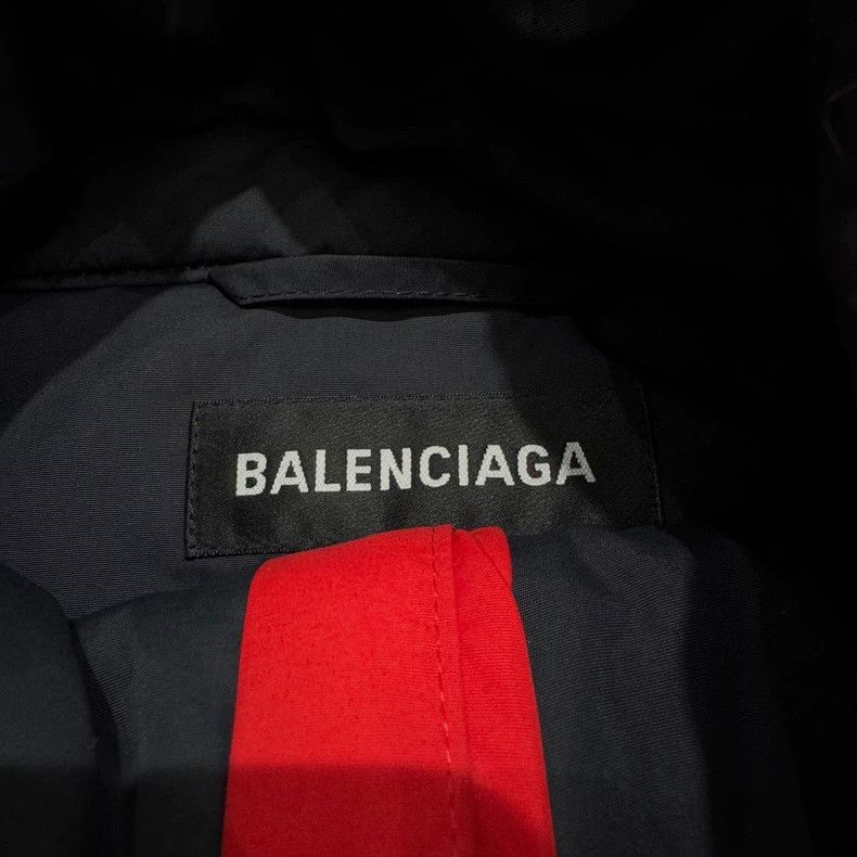 Balenciaga Balenciaga Color-mixing patchwork cotton-padded jacket Size US XS / EU 42 / 0 - 2 Thumbnail