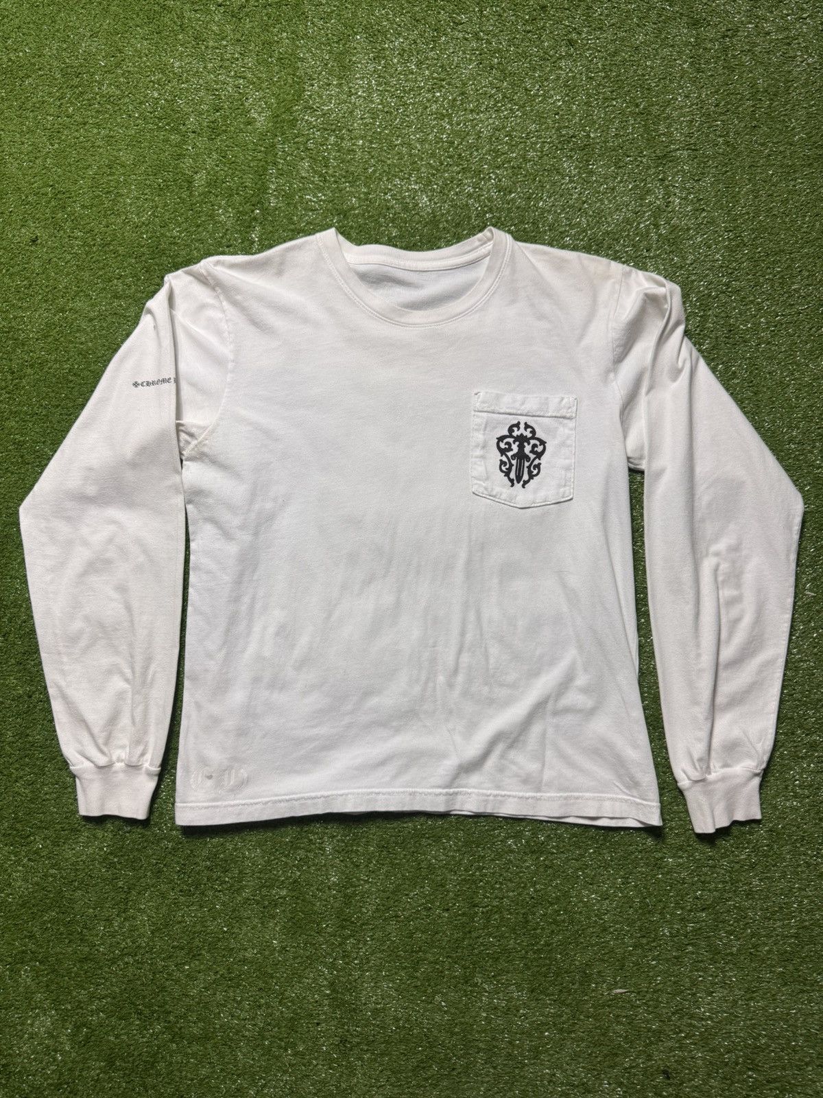 Chrome Hearts Chrome Hearts Half Dagger Long Sleeve Size US M / EU 48-50 / 2 - 1 Thumbnail