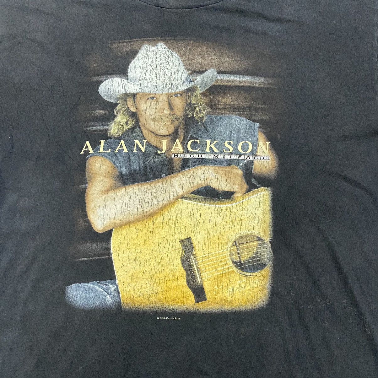Vintage ©️1999 Vintage Alan Jackson High Mileage Shirt Size US L / EU 52-54 / 3 - 6 Thumbnail