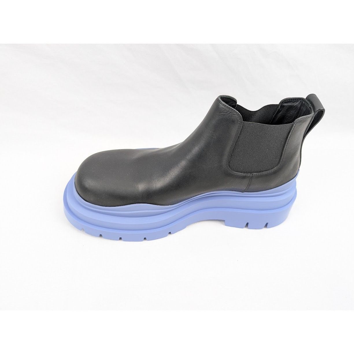 Bottega Veneta o1rshd1 Military Calf The Tire Boots in Black/Purple Size US 11 / EU 44 - 10 Thumbnail
