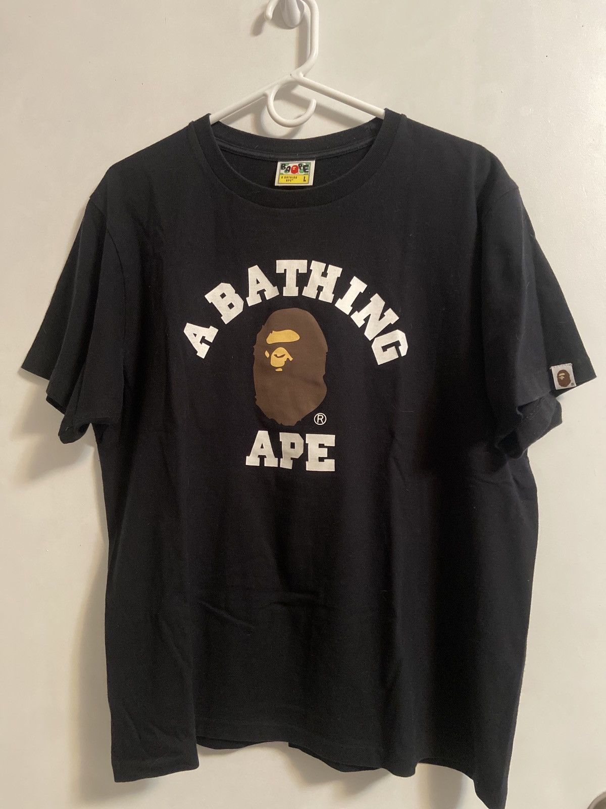Bape Bape College Tee Size US L / EU 52-54 / 3 - 1 Thumbnail