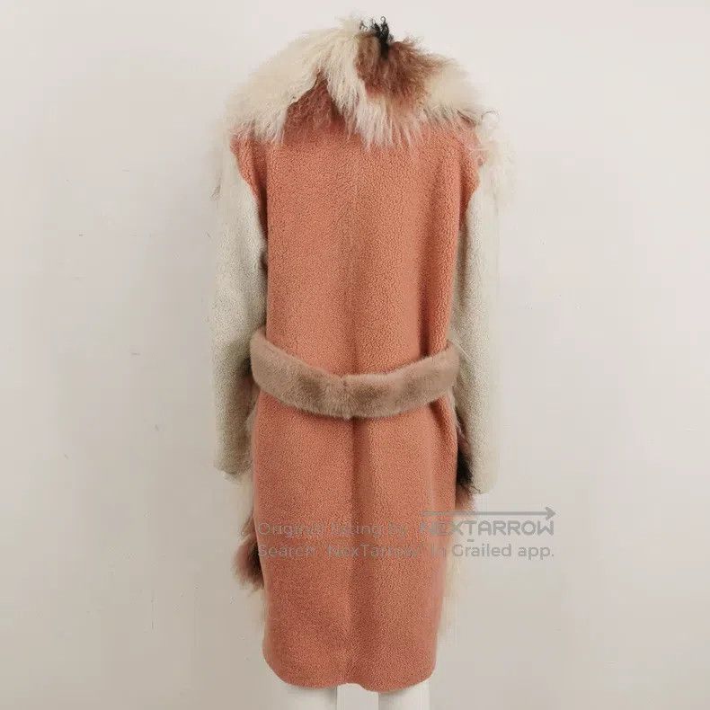Fendi Fendi Shearling and Mink Fur Mixed Color Long Sleeve Fur C Size S / US 4 / IT 40 - 2 Thumbnail