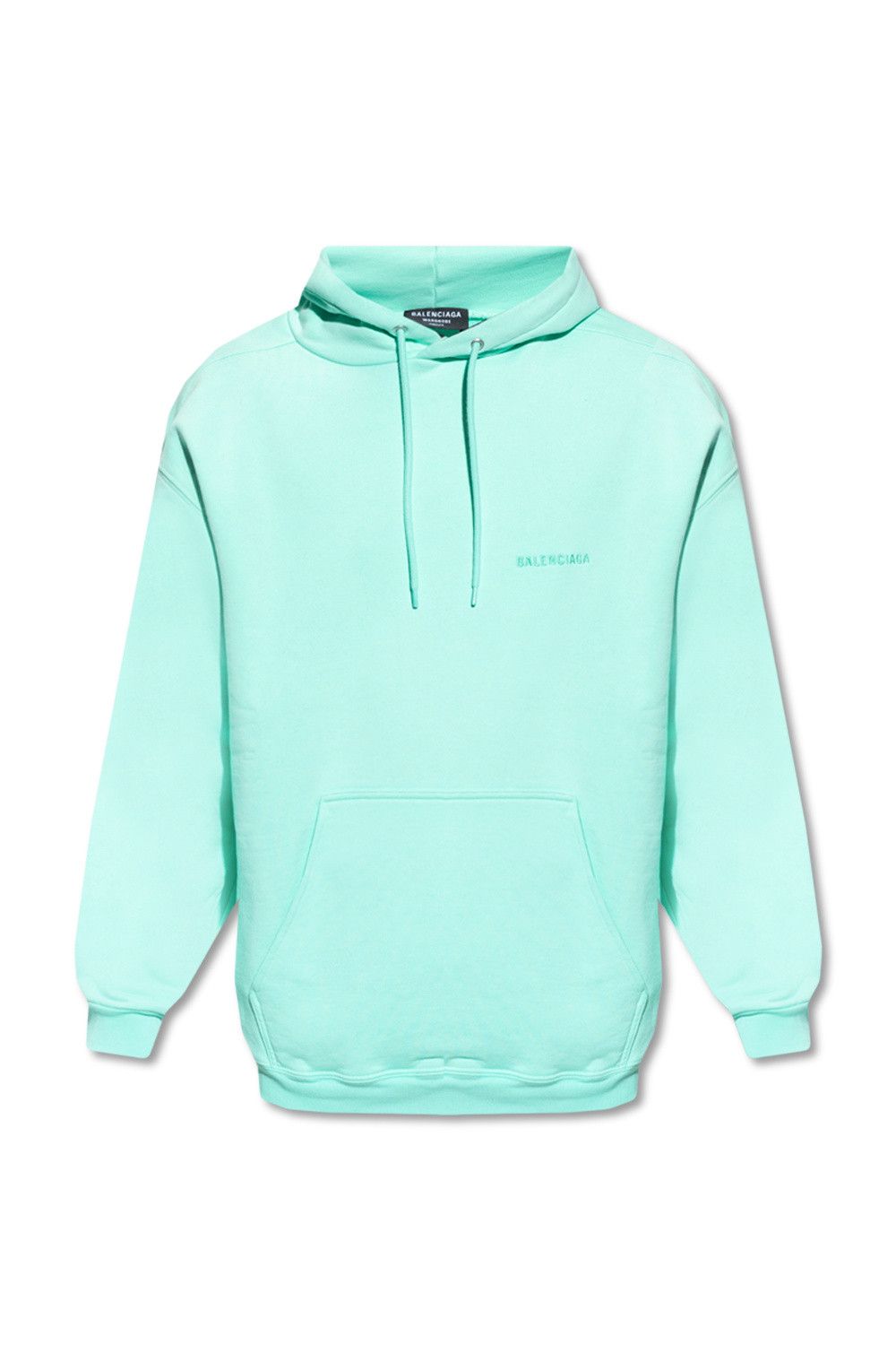 oc11z10624 Logo Medium Fit Hoodie in Light Blue