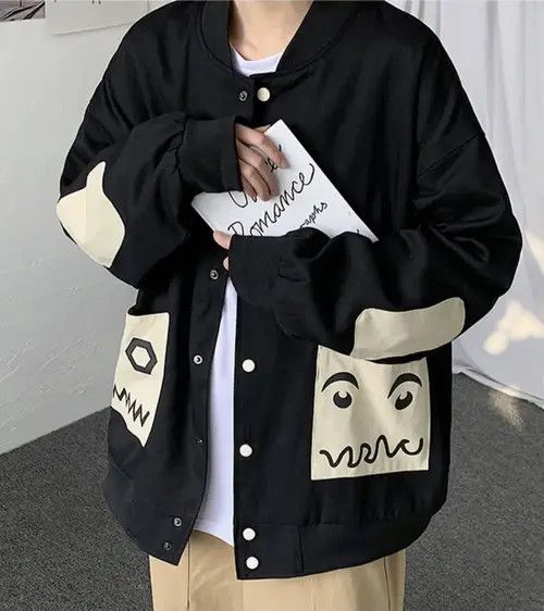 Japanese Brand Kiuchi x Haya Rare cartoon pocket jacket graphic aesthetic Size US L / EU 52-54 / 3 - 3 Thumbnail
