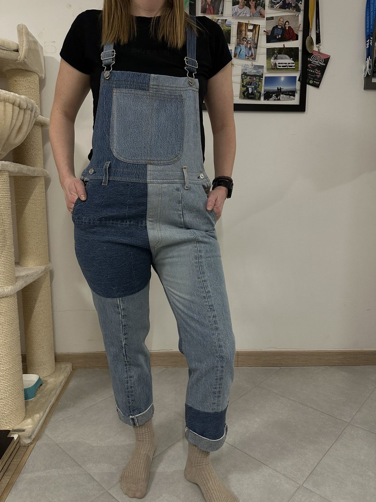 RE/DONE RE/DONE x Levi's unique patchwork dungarees Size 30" / US 8 / IT 44 - 12 Thumbnail