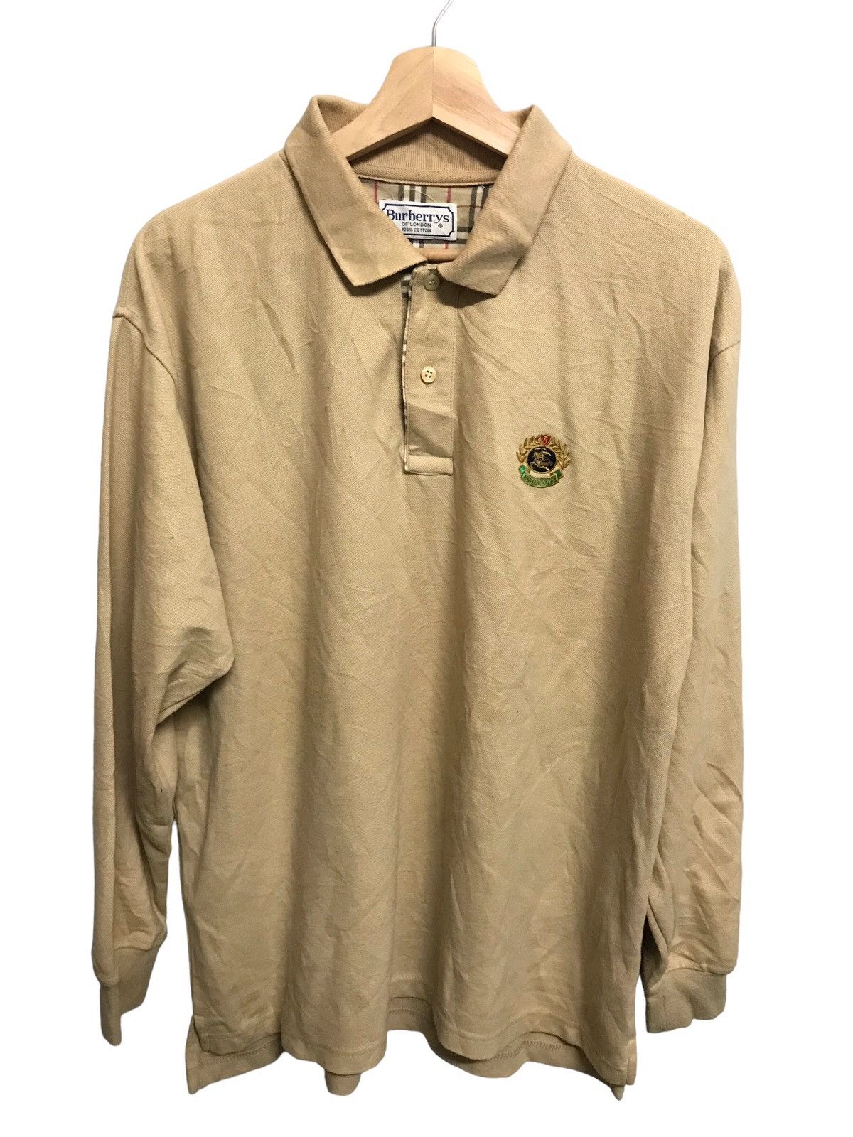 Burberry Burberry Button Up Nova Check Beige Shirt Size US L / EU 52-54 / 3 - 1 Thumbnail