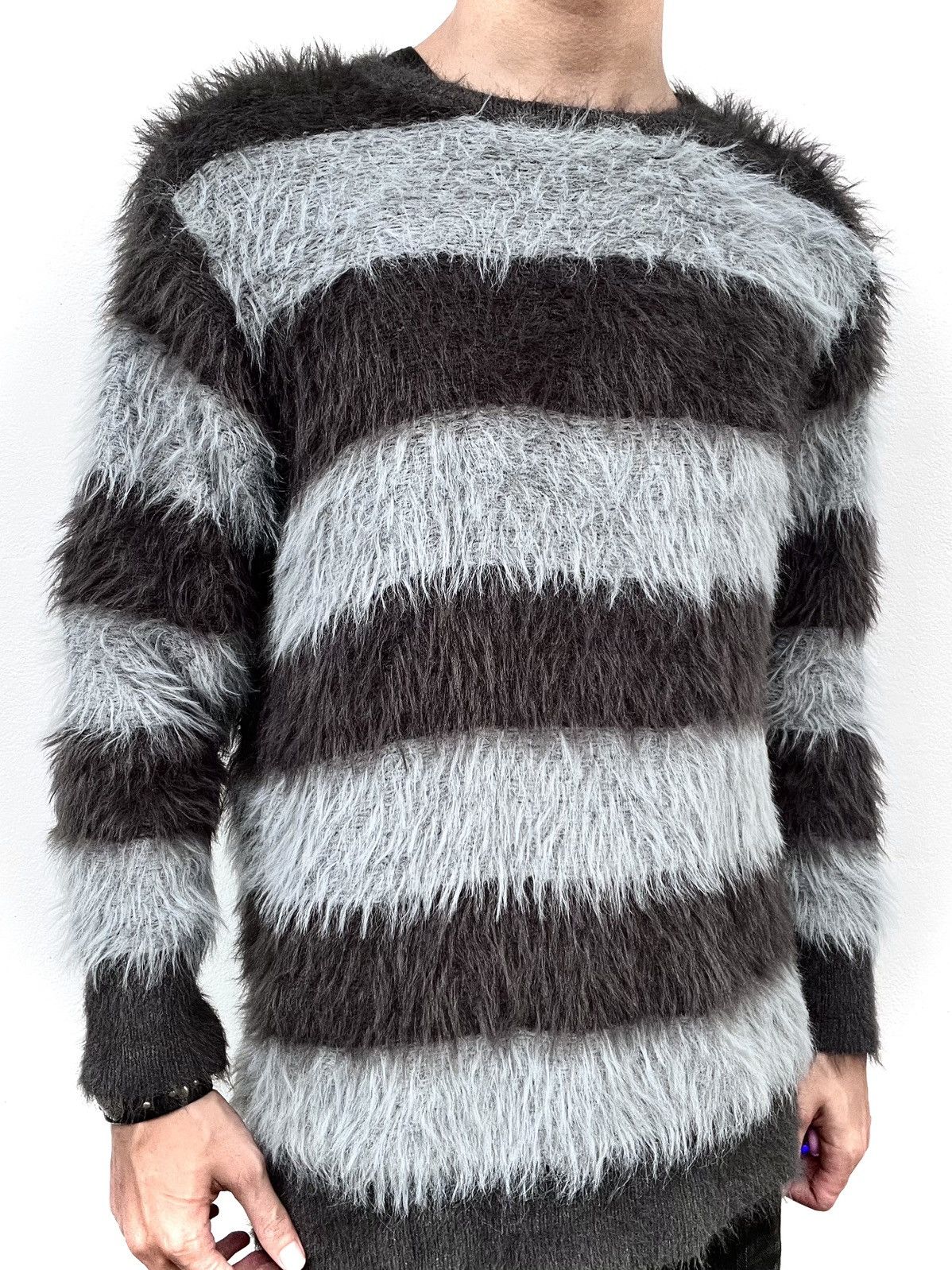 Number (N)ine Number (N)ine Mohair Kurt Cobain Sweater Size US L / EU 52-54 / 3 - 2 Thumbnail
